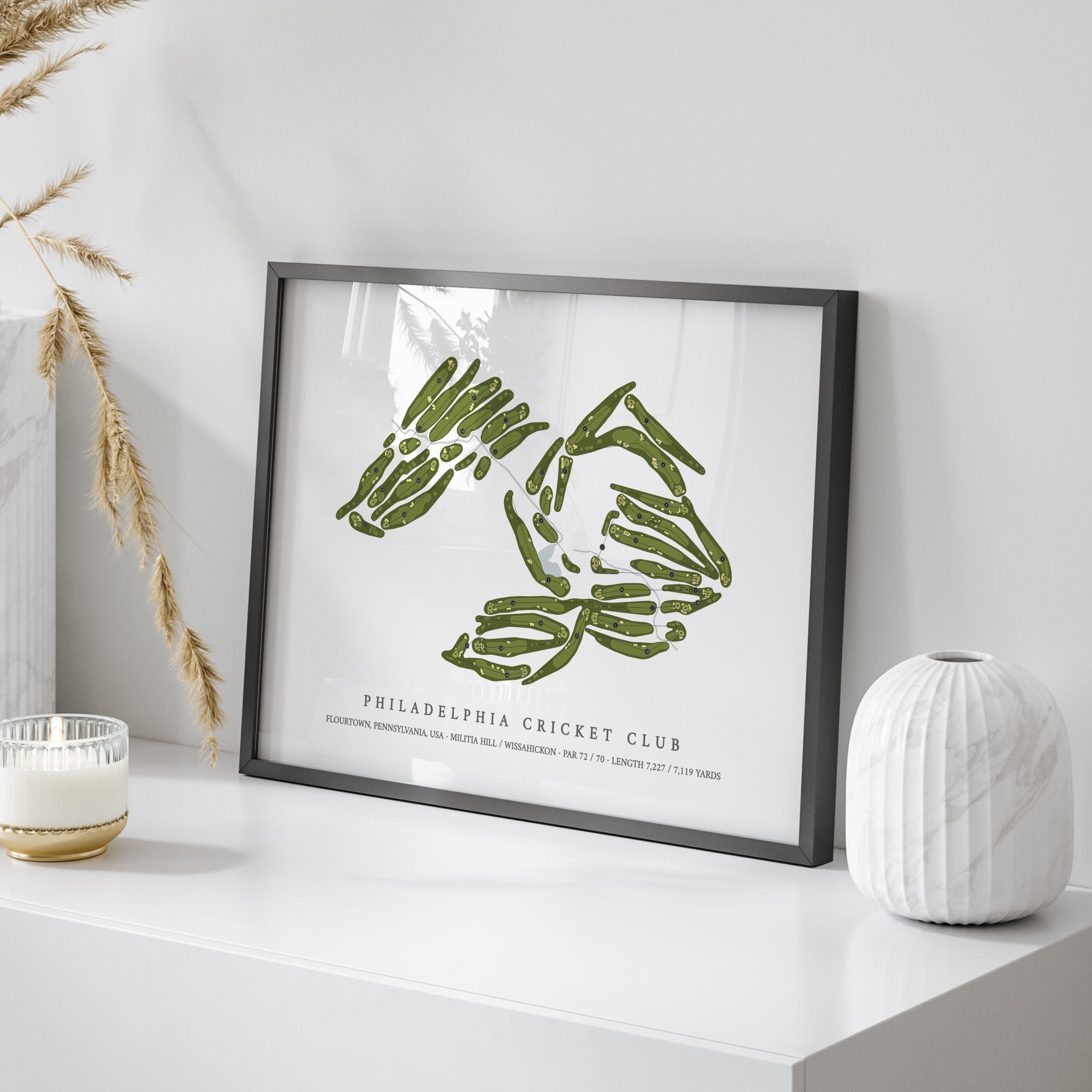 Philadelphia Cricket Club | Golf Course Print | On+Table