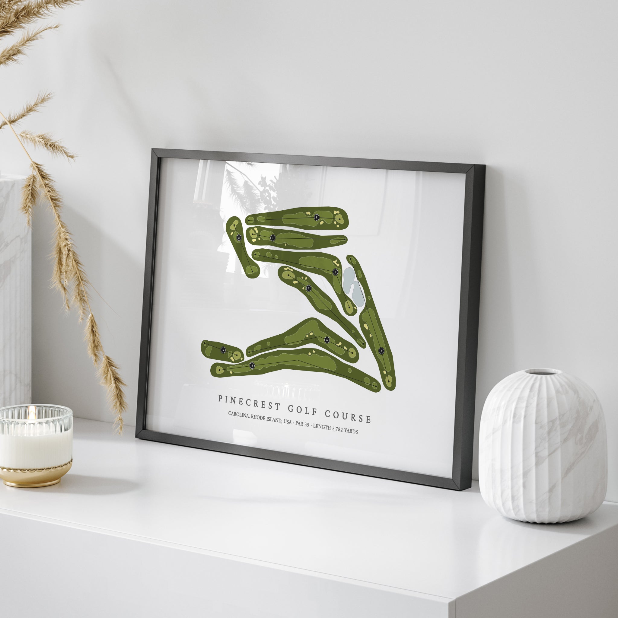 Pinecrest Golf Course | Golf Course Map | On+Table