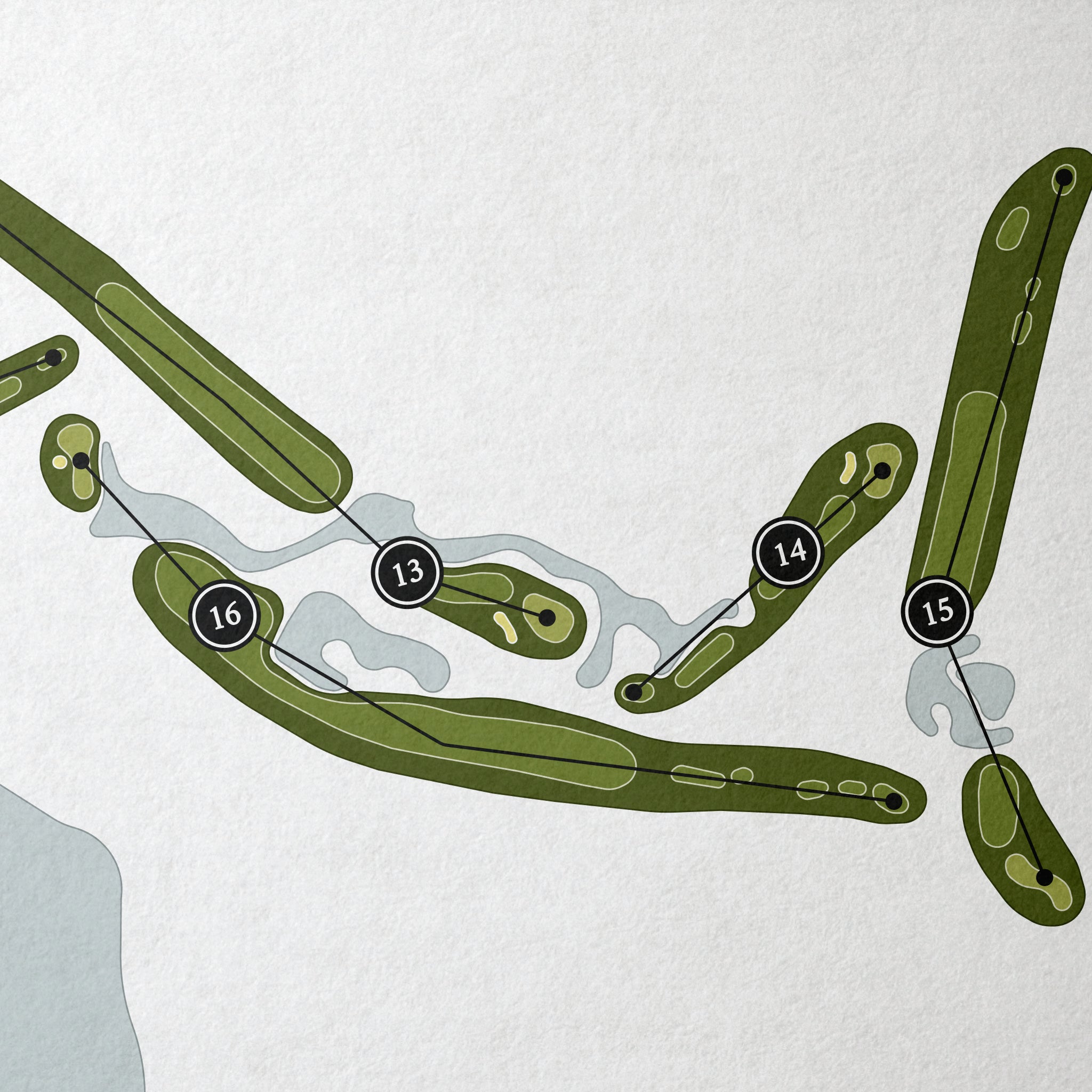 Pinnacle Golf Club | Golf Course Map | Close+Up