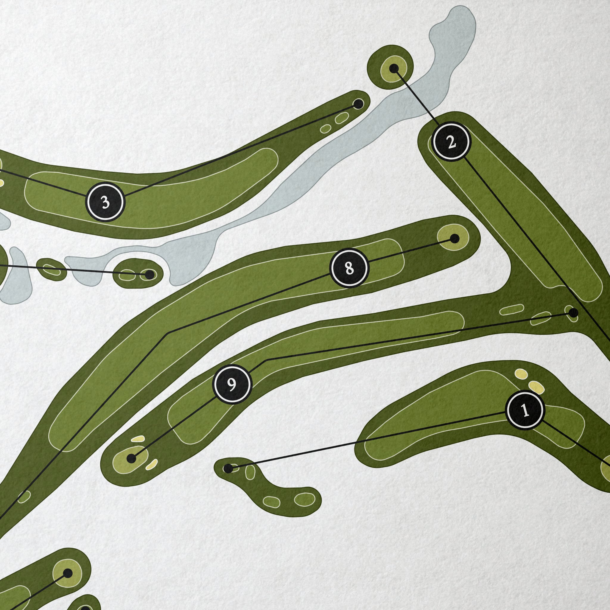 Priest Lake Golf Club | Golf Course Map | Close+Up