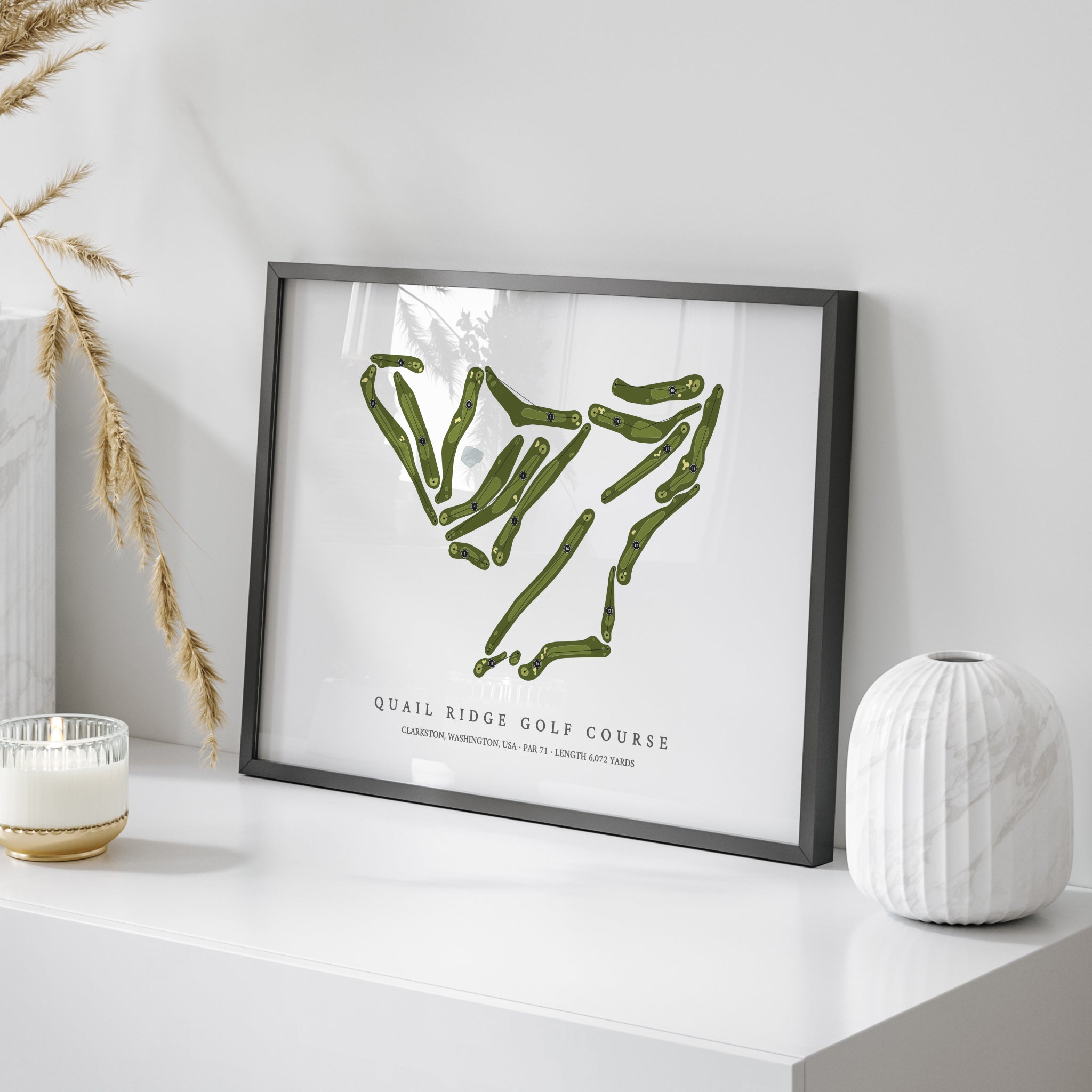 Quail Ridge Golf Course | Golf Course Map | On Table