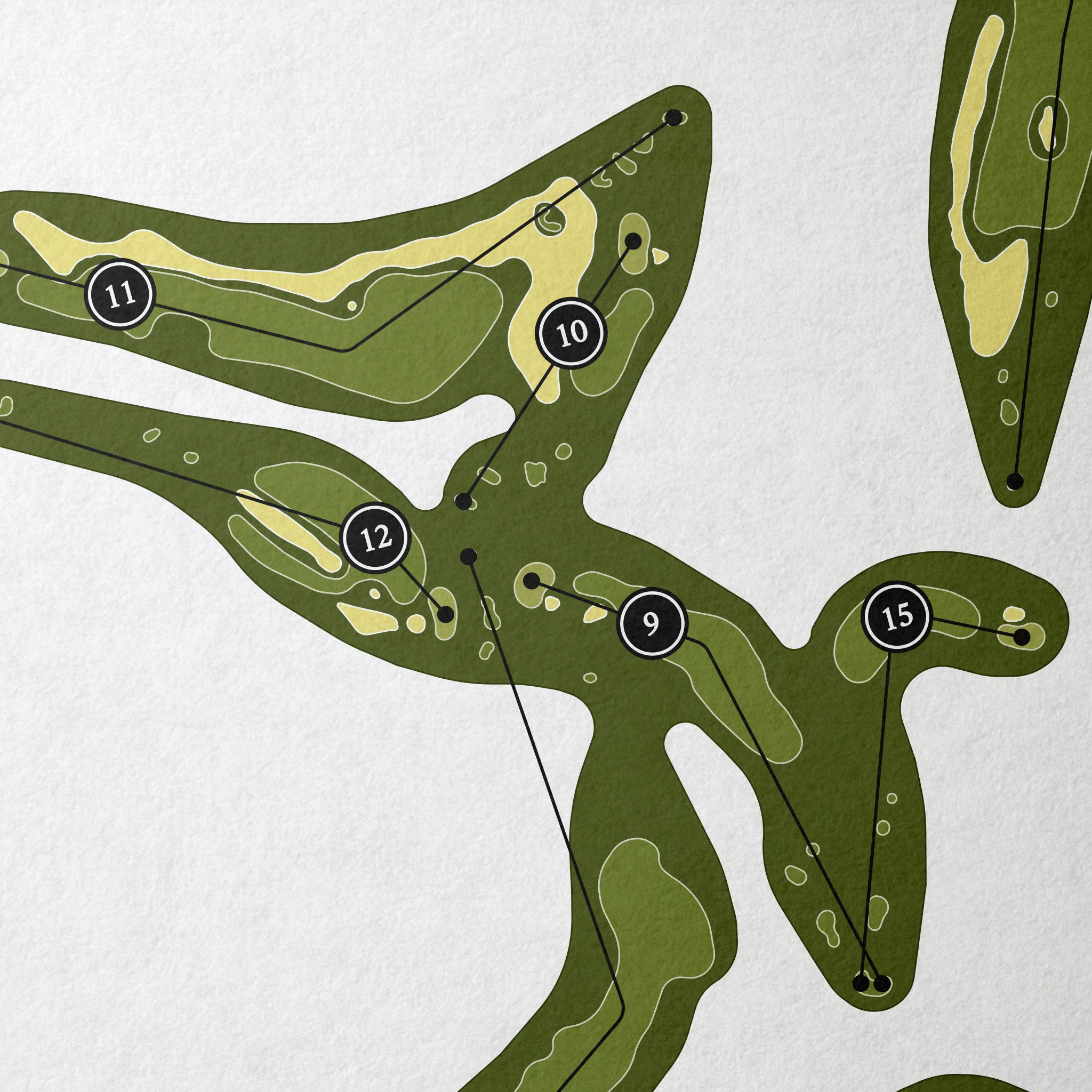 Quivira Golf Club | Golf Course Map | Close+Up