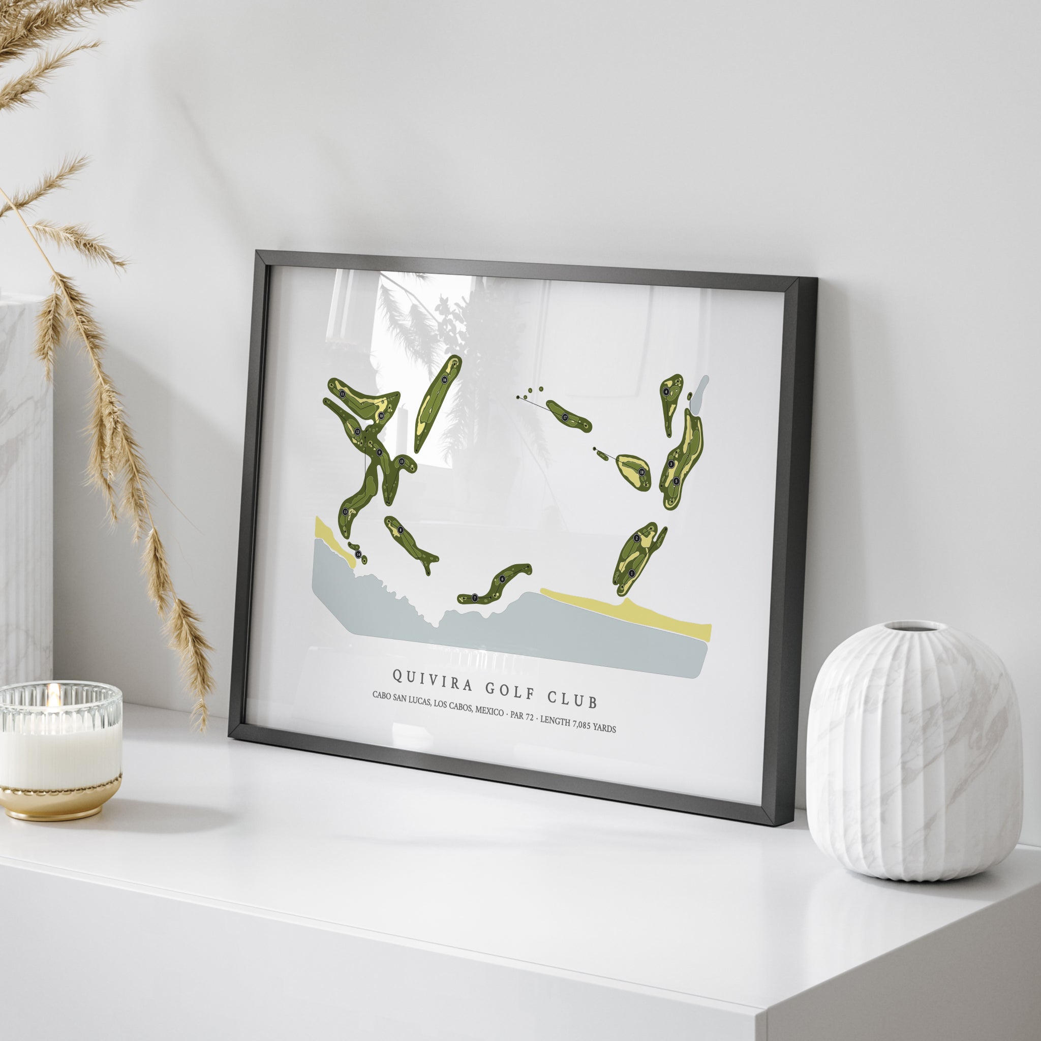 Quivira Golf Club | Golf Course Map | On+Table