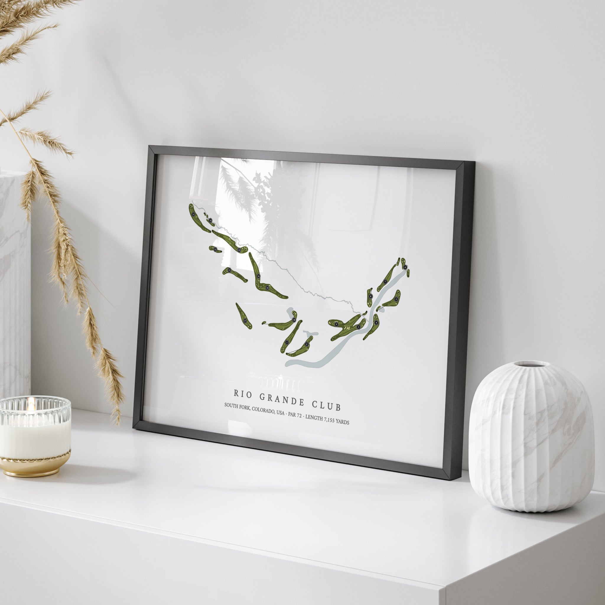 Rio Grande Club | Golf Course Map | On+Table