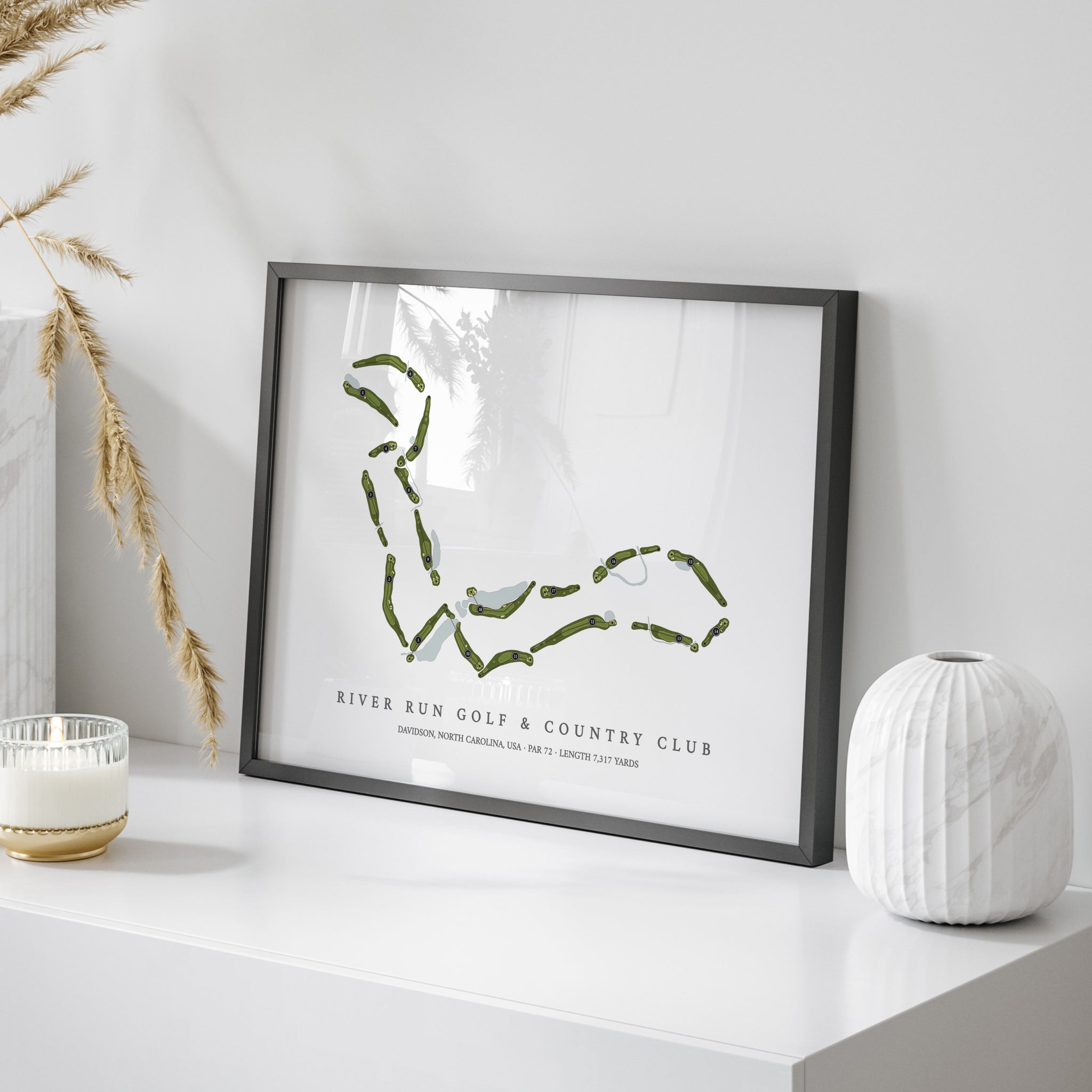 River Run Golf & Country Club | Golf Course Map | On Table
