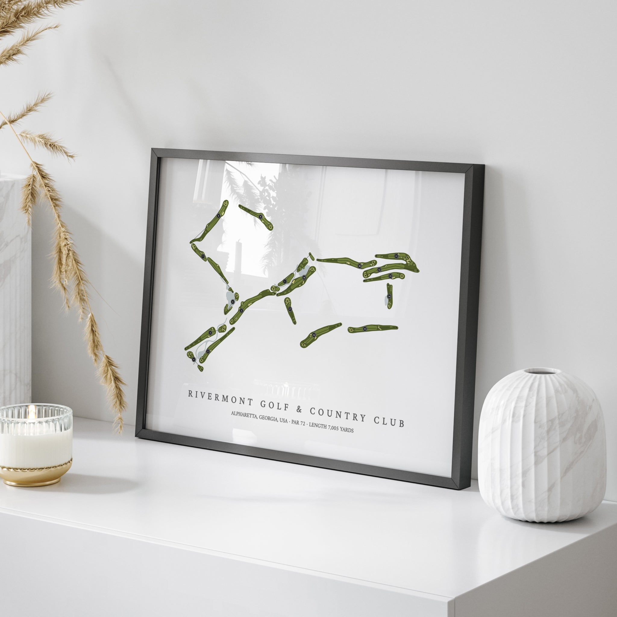 Rivermont Golf & Country Club | Golf Course Map | On Table