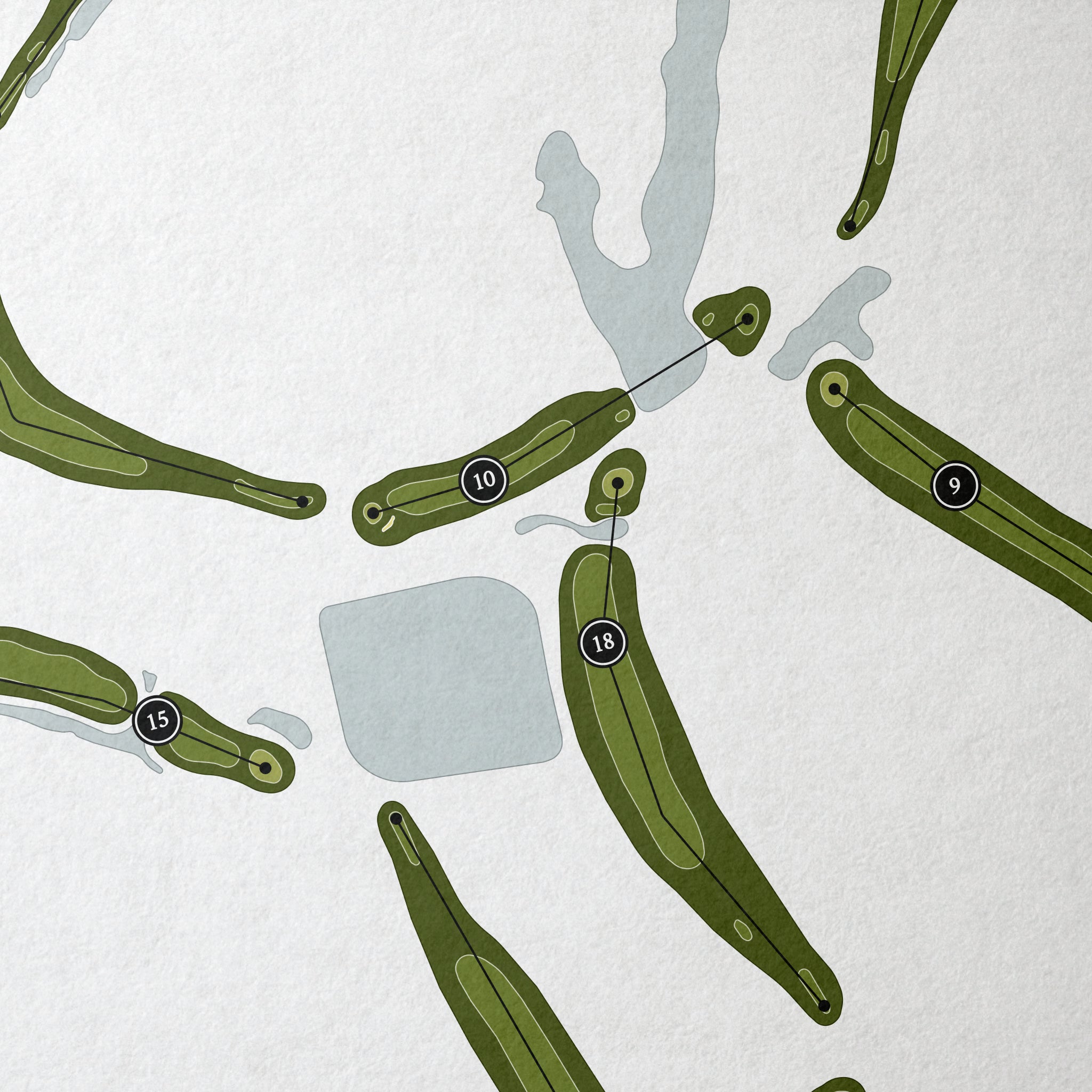 Rock Creek Golf & Country Club | Golf Course Map | Close+Up