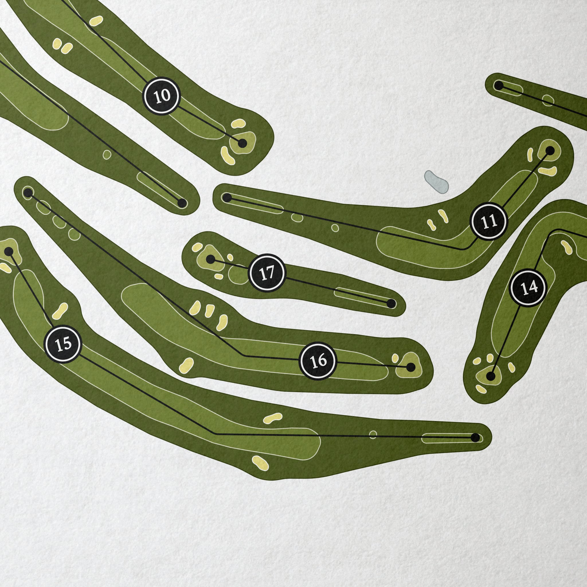 Rock Hill Golf & Country Club | Golf Course Map | Close Up