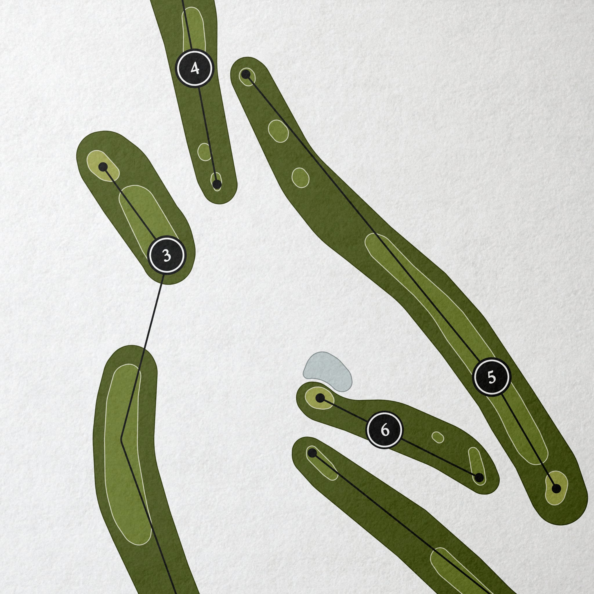 Royal Oaks Golf Course | Golf Course Map | Close+Up