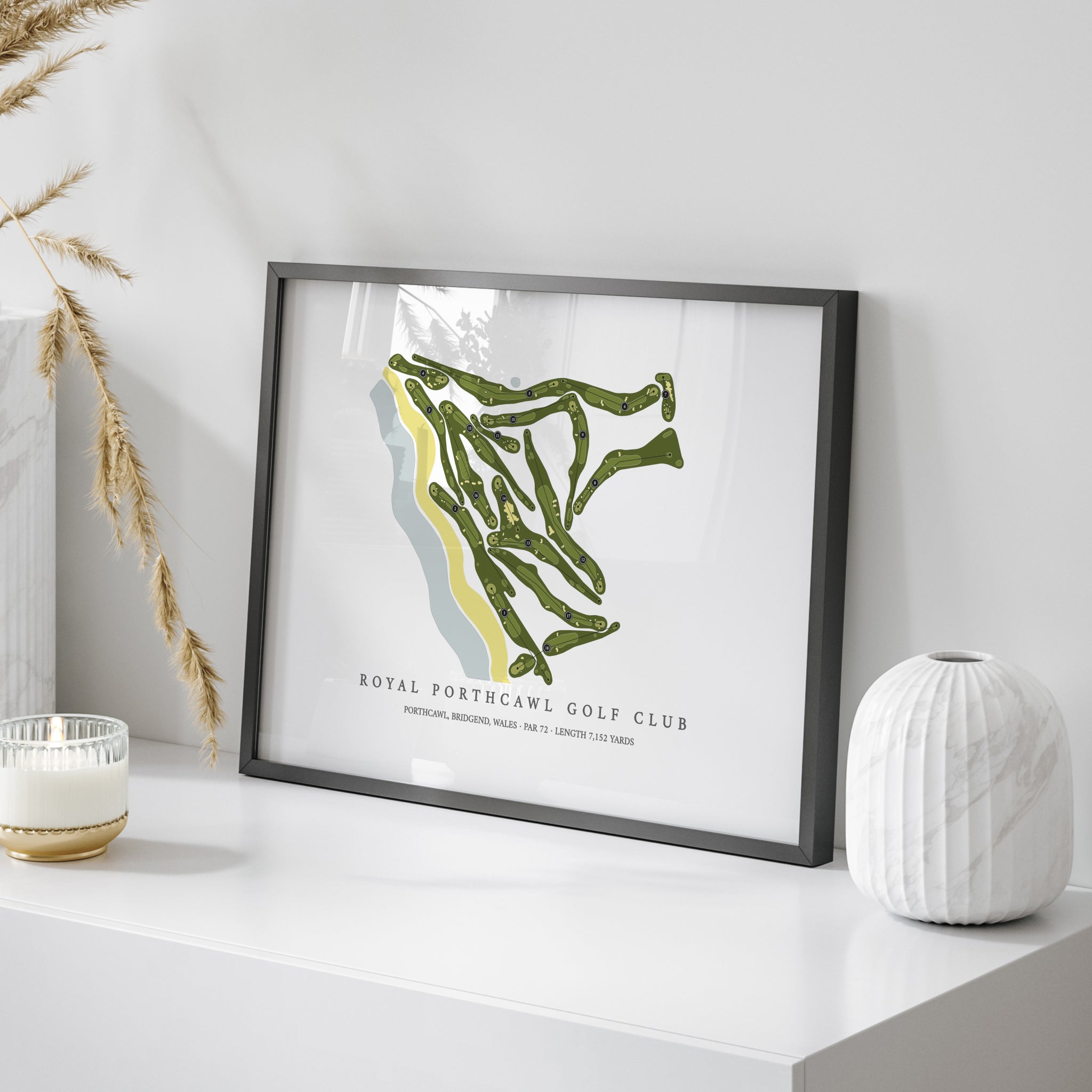 Royal Porthcawl Golf Club | Golf Course Map | On Table