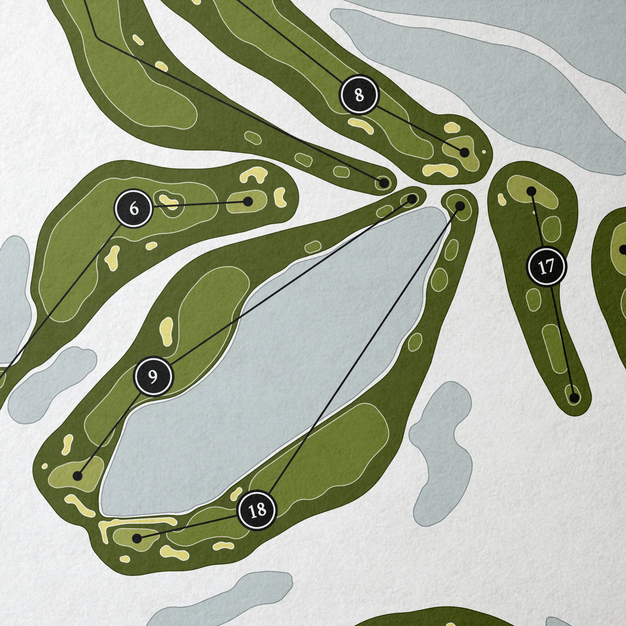 Rum Pointe Golf Course | Golf Course Map | Close+Up