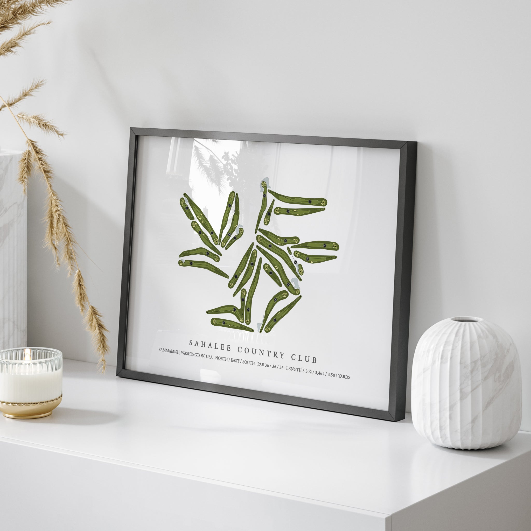 Sahalee Country Club | Golf Course Map | On+Table