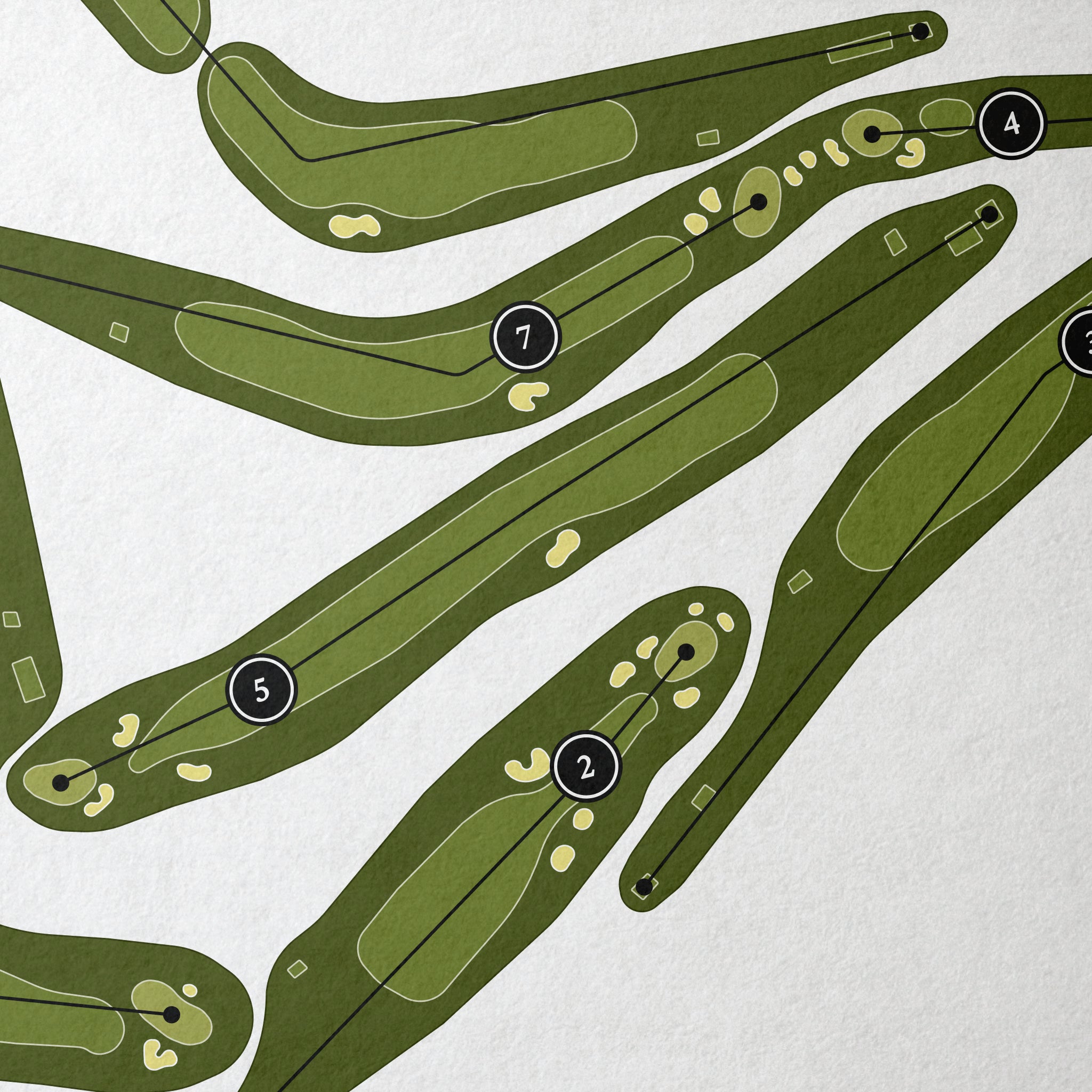 Salishan Golf Links | Golf Course Map | Close+Up