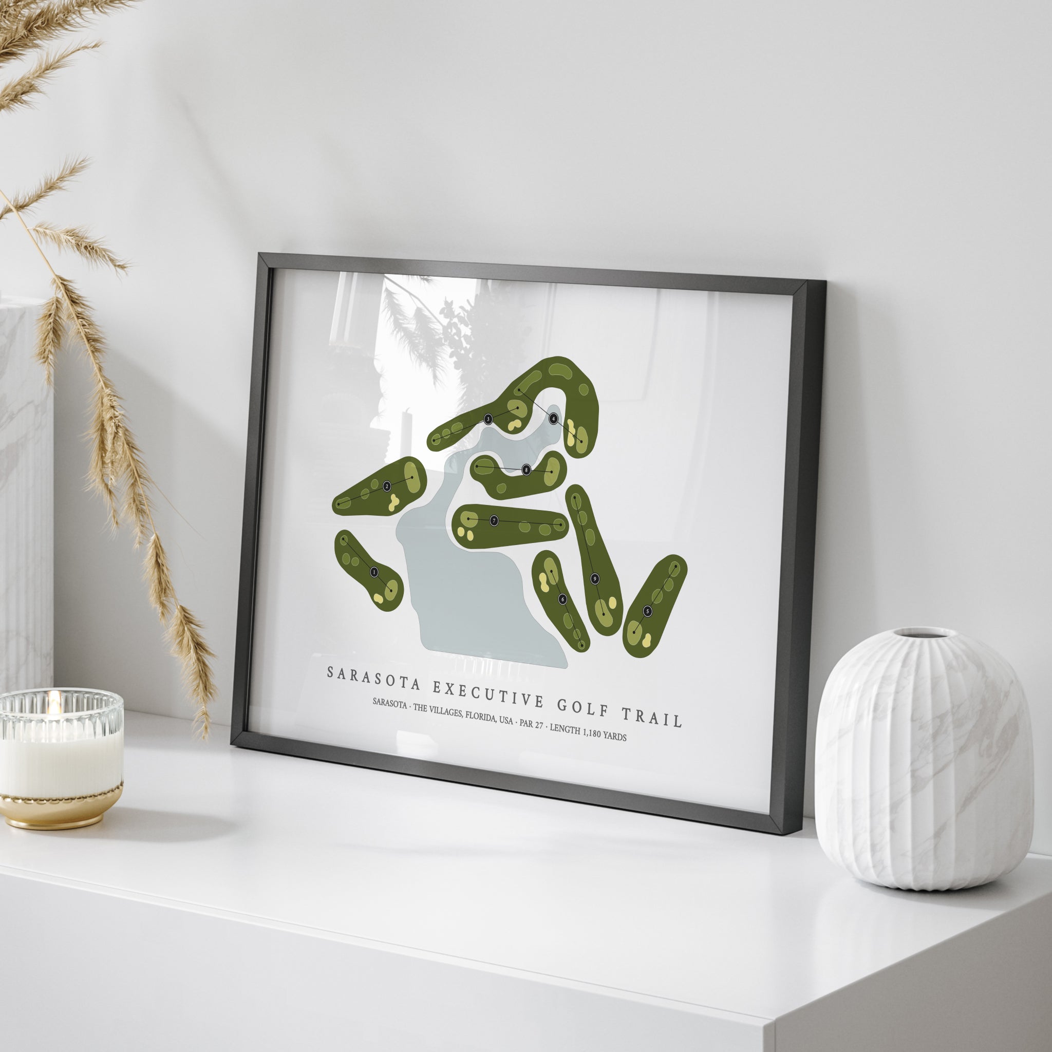 Sarasota Executive Golf Trail | Golf Course Map | On Table