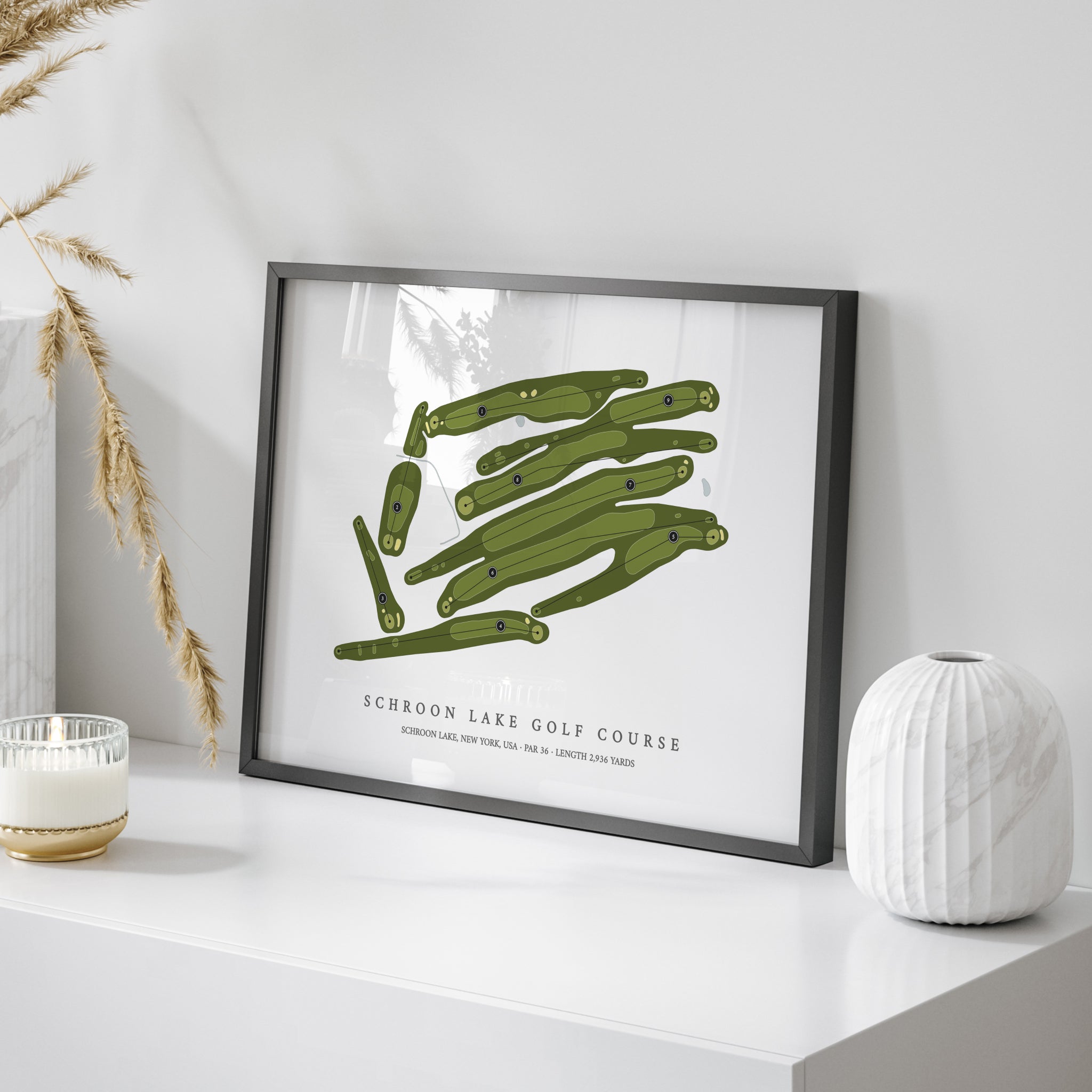 Schroon Lake Golf Course | Golf Course Map | On Table