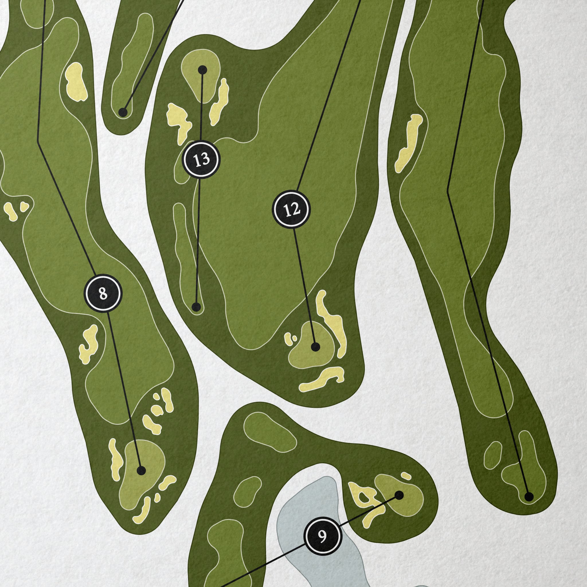 Scottsdale National Golf Club - The Other Course | Golf Course Map | Close Up