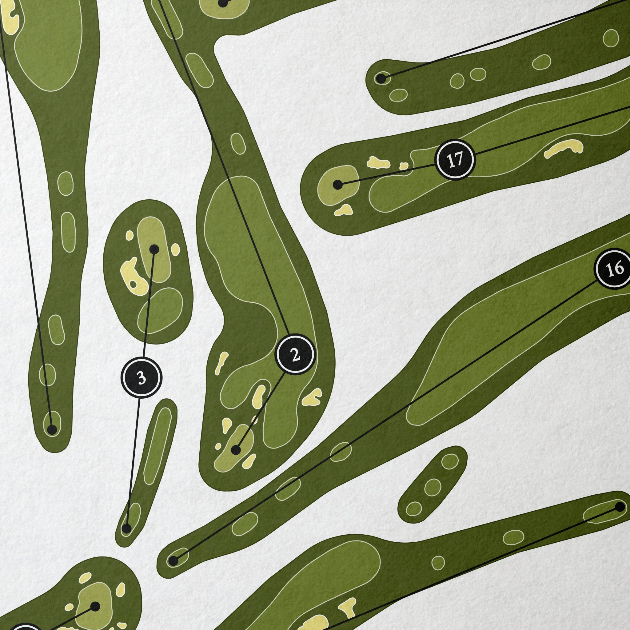 Seminole Legacy Golf Club | Golf Course Map | Close Up