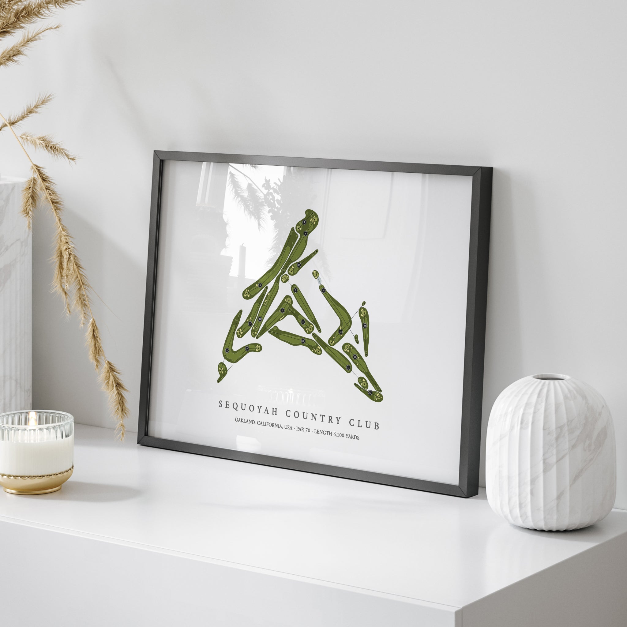 Sequoyah Country Club | Golf Course Map | On+Table