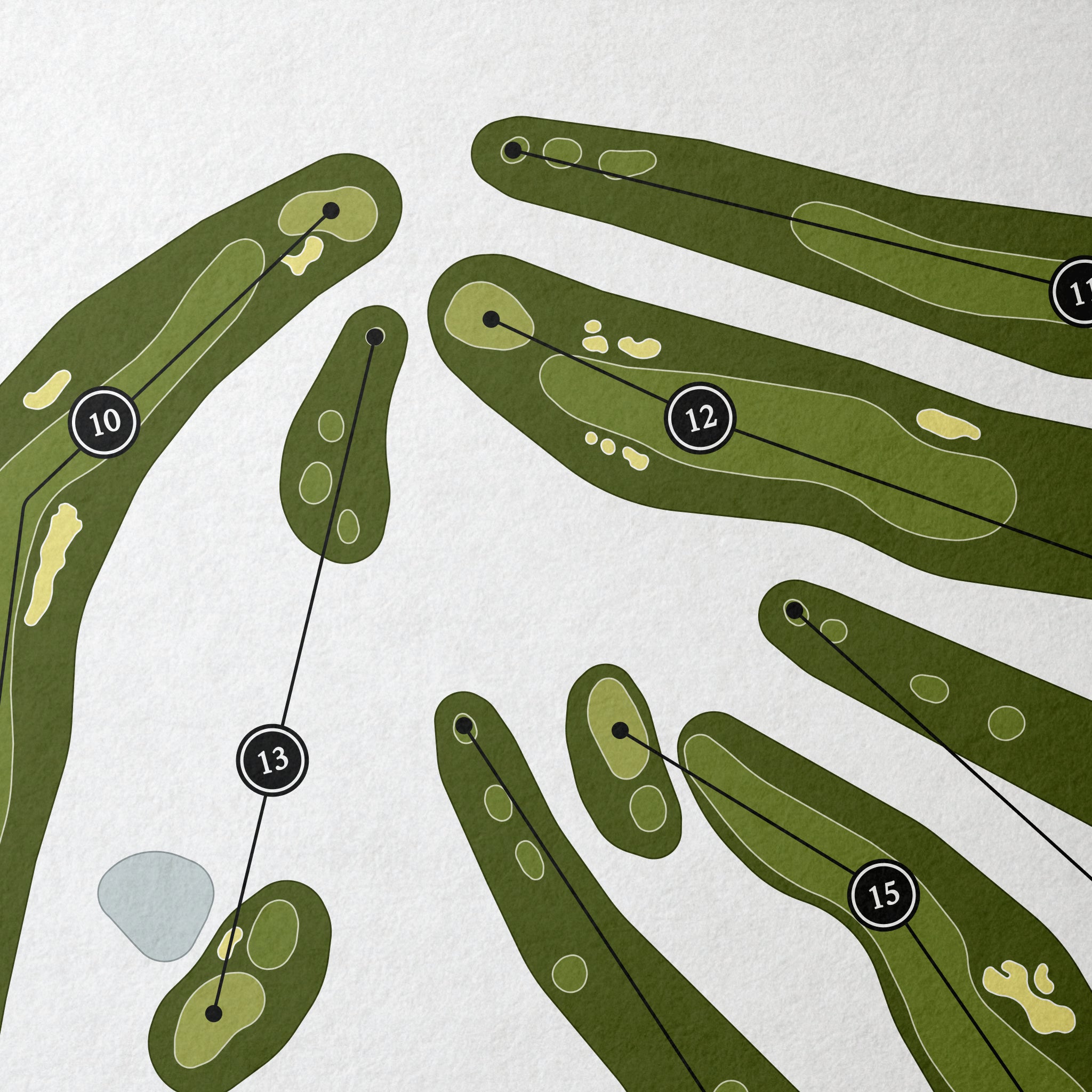 Shadow Creek Golf Course | Golf Course Map | Close+Up