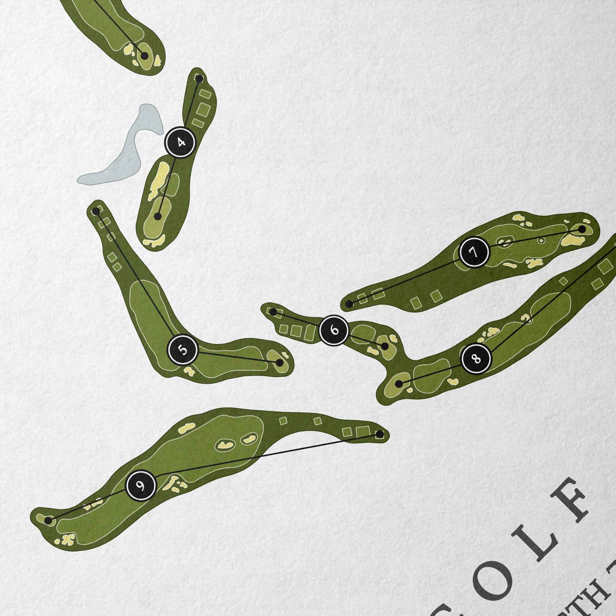 Shelter Harbor Golf Club | Golf Course Map | Close+Up