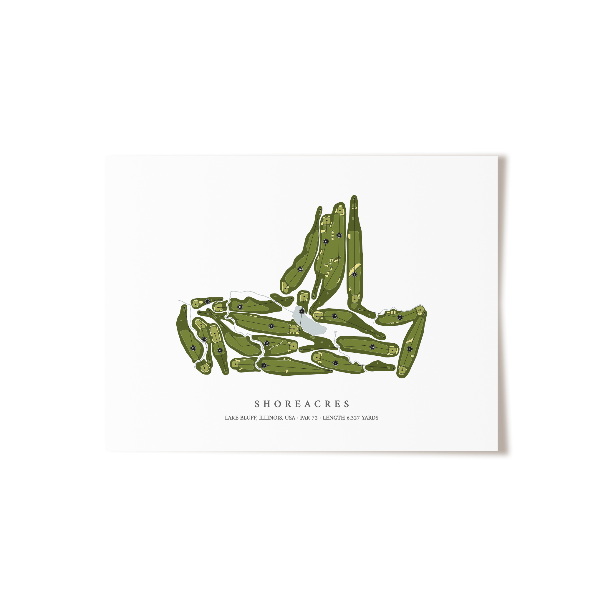 Shoreacres | Golf Course Print | Unframed