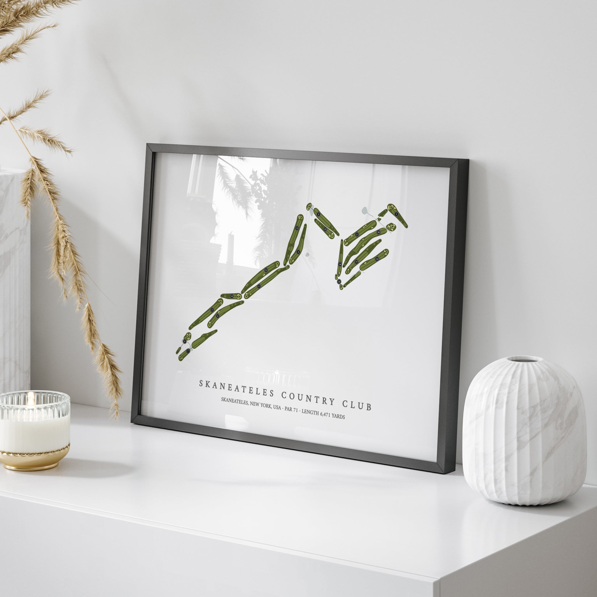 Skaneateles Country Club | Golf Course Map | On Table