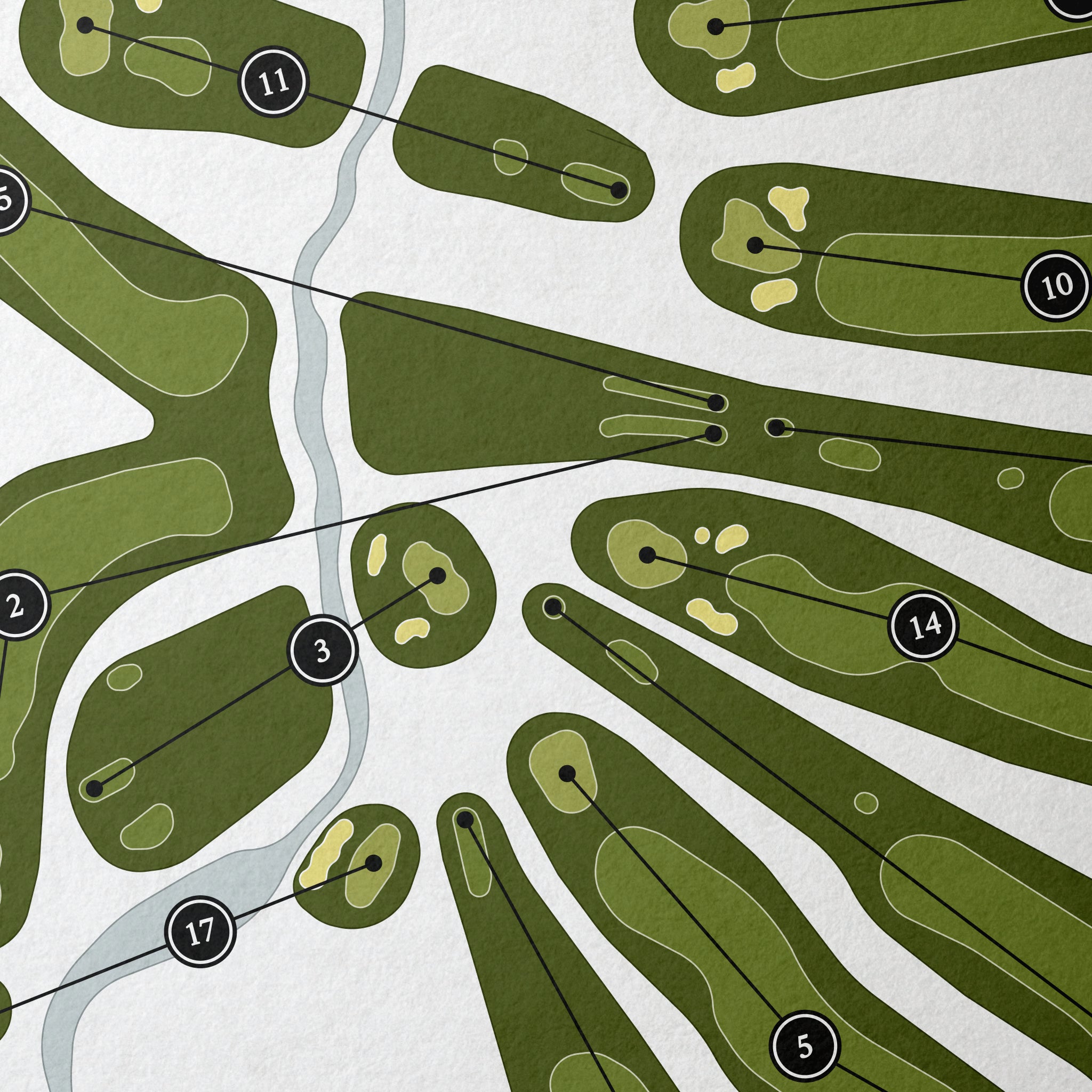 Spring Valley Golf Course | Golf Course Map | Close+Up