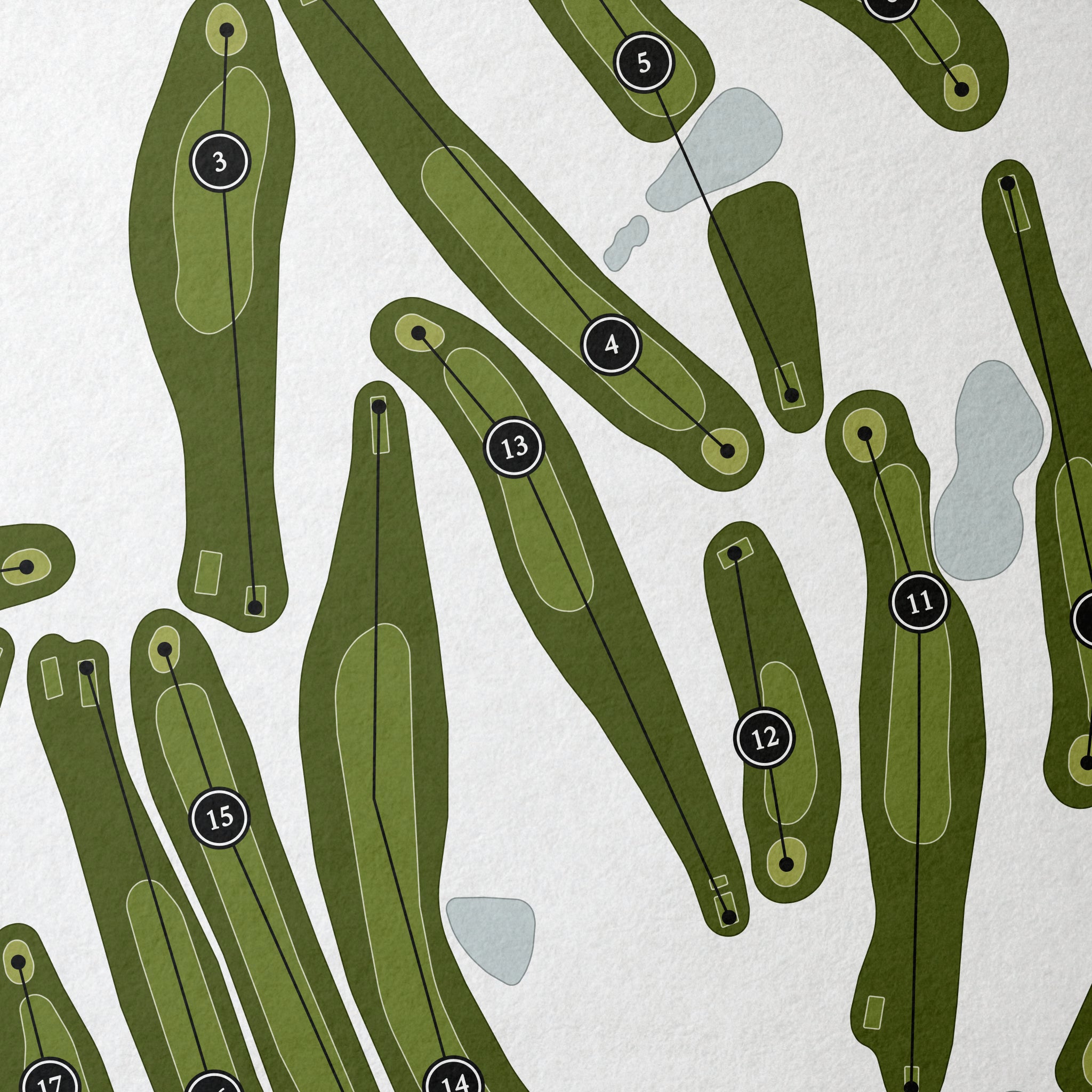 St Charles Golf Course | Golf Course Map | Close+Up