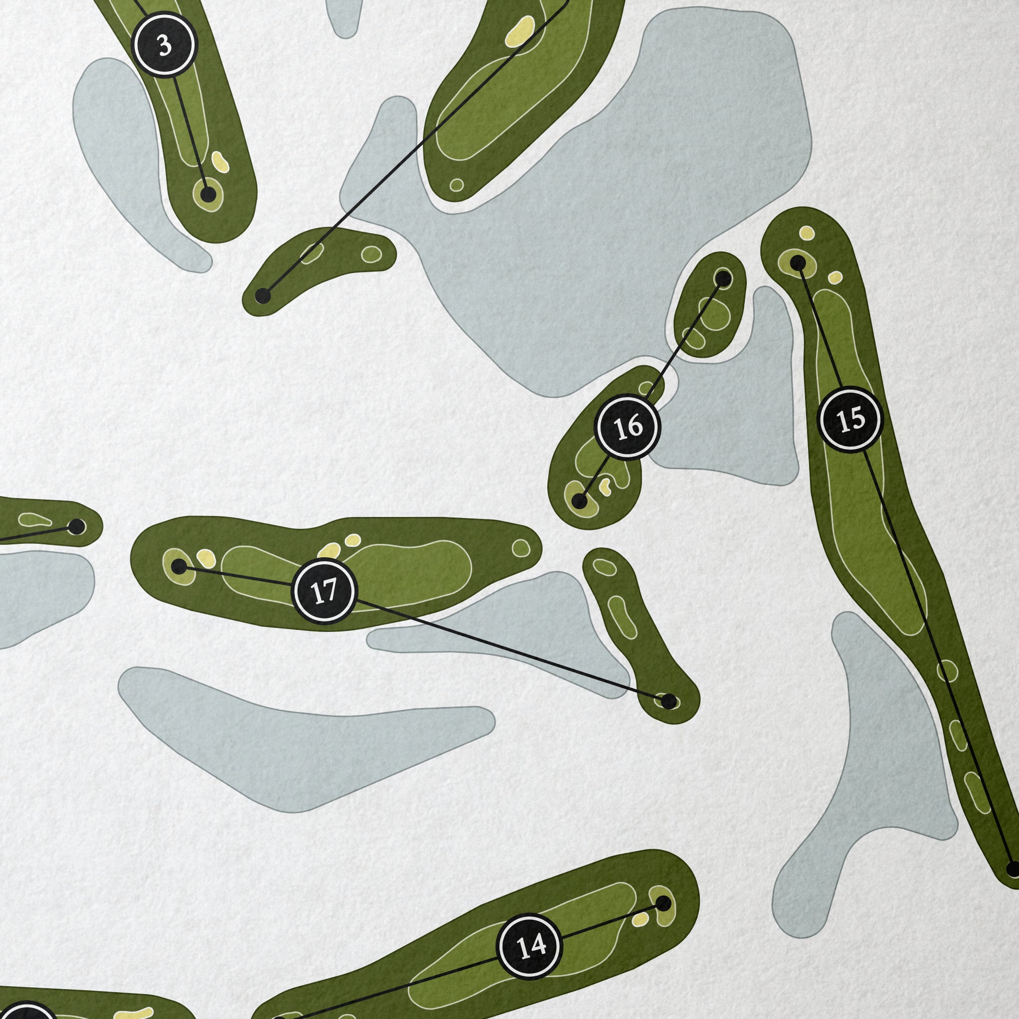 Stoneybrook Golf & Country Club | Golf Course Map | Close+Up