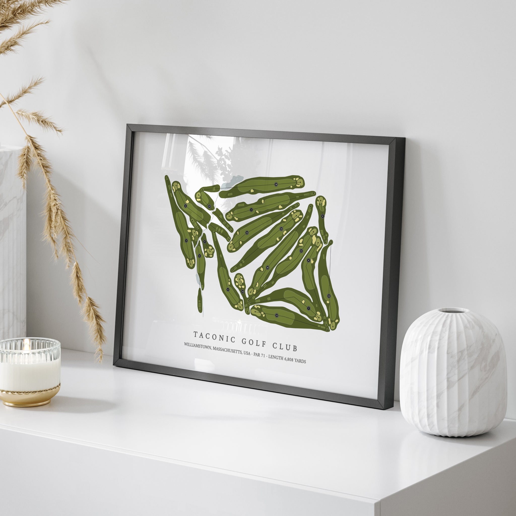 Taconic Golf Club | Golf Course Print | On+Table