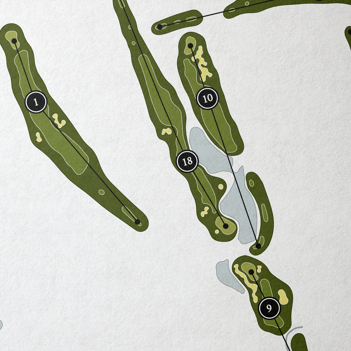 Talamore Country Club | Golf Course Map | Close Up