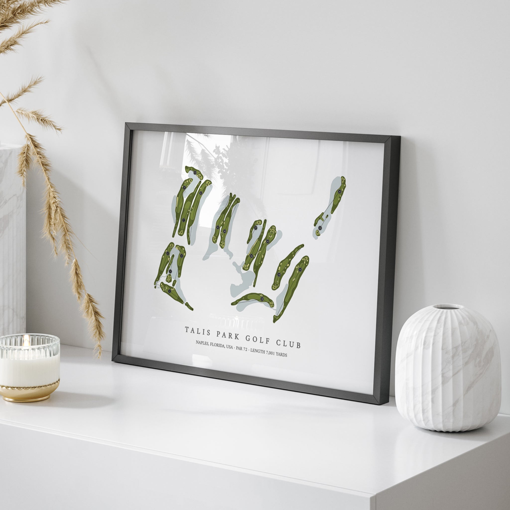 Talis Park Golf Club | Golf Course Map | On Table