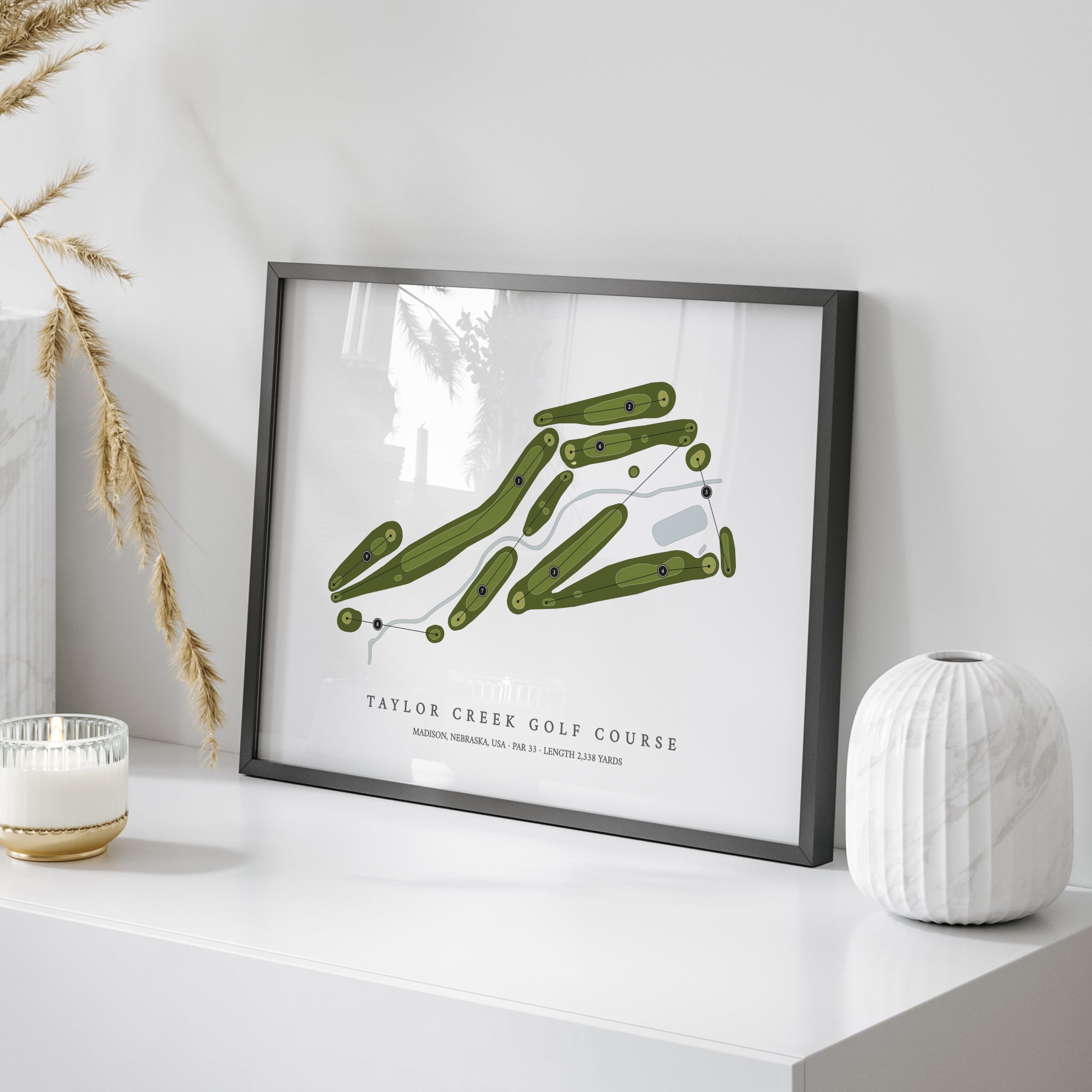 Taylor Creek Golf Course | Golf Course Map | On Table