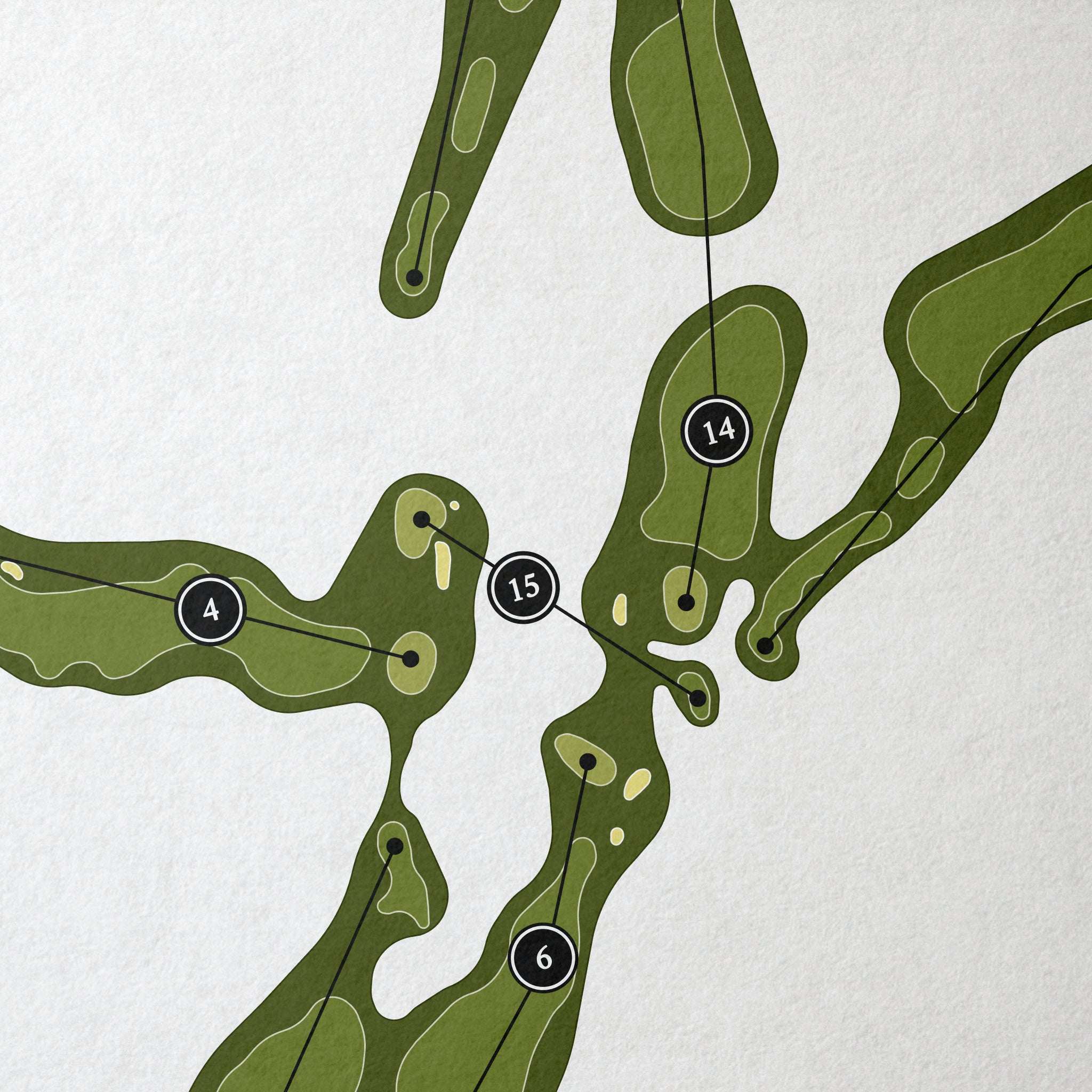 Te Arai Links Golf Club - North Course | Golf Course Map | Close+Up