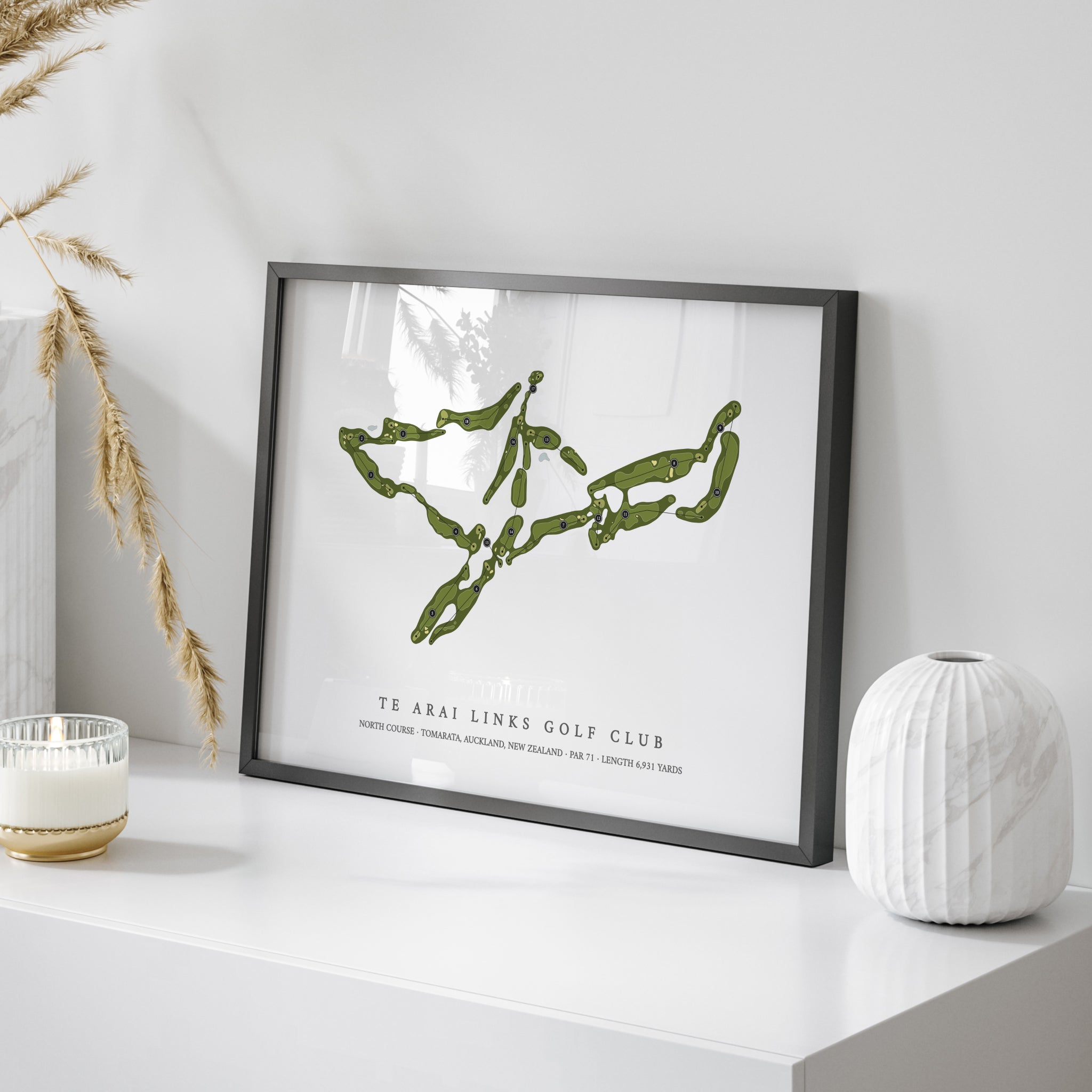 Te Arai Links Golf Club - North Course | Golf Course Map | On+Table