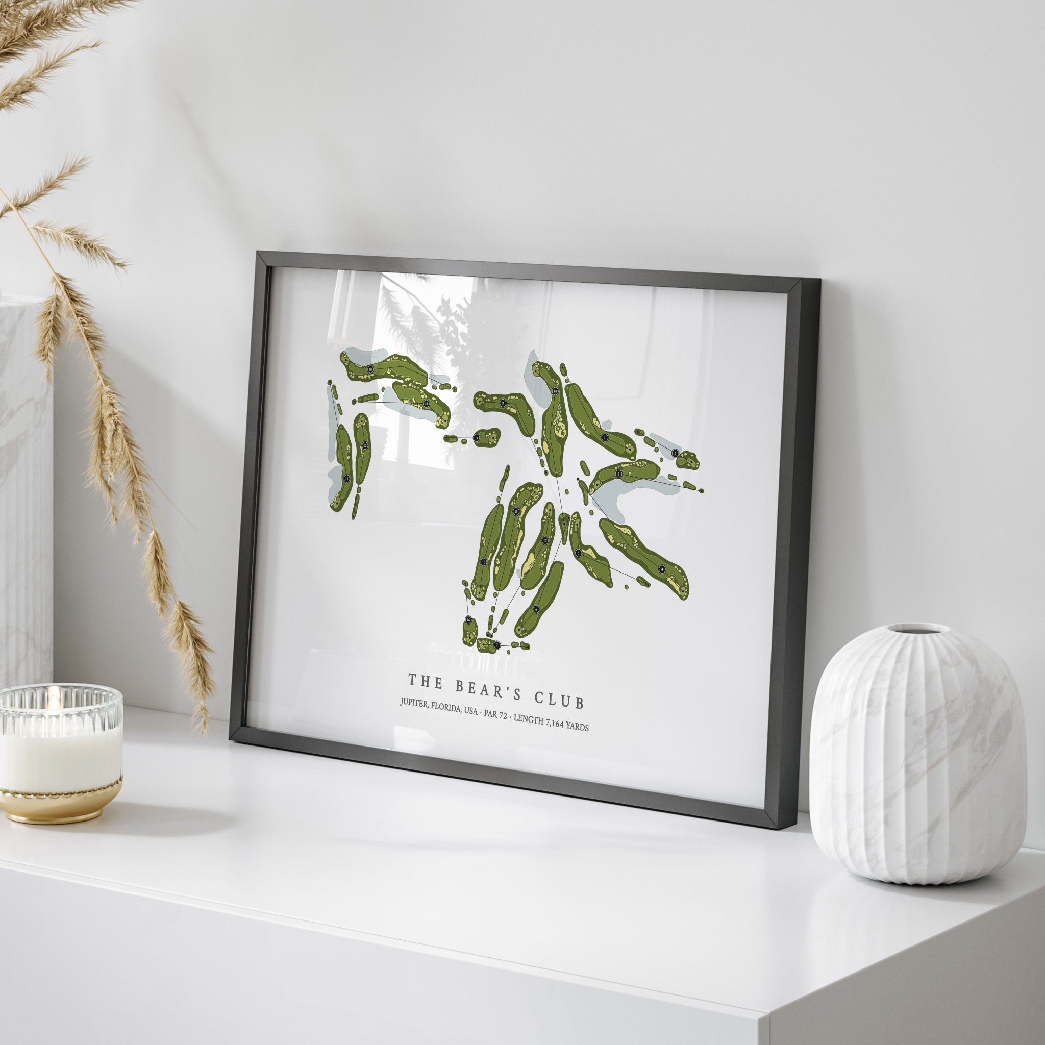 The Bear's Club | Golf Course Map | On+Table