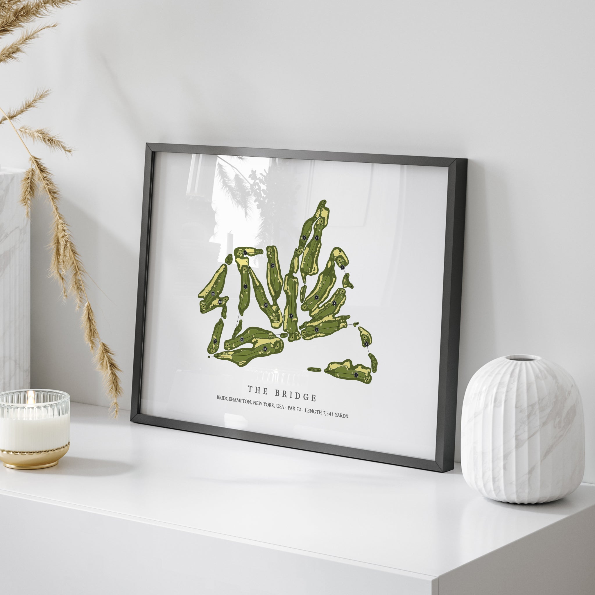 The Bridge | Golf Course Map | On Table