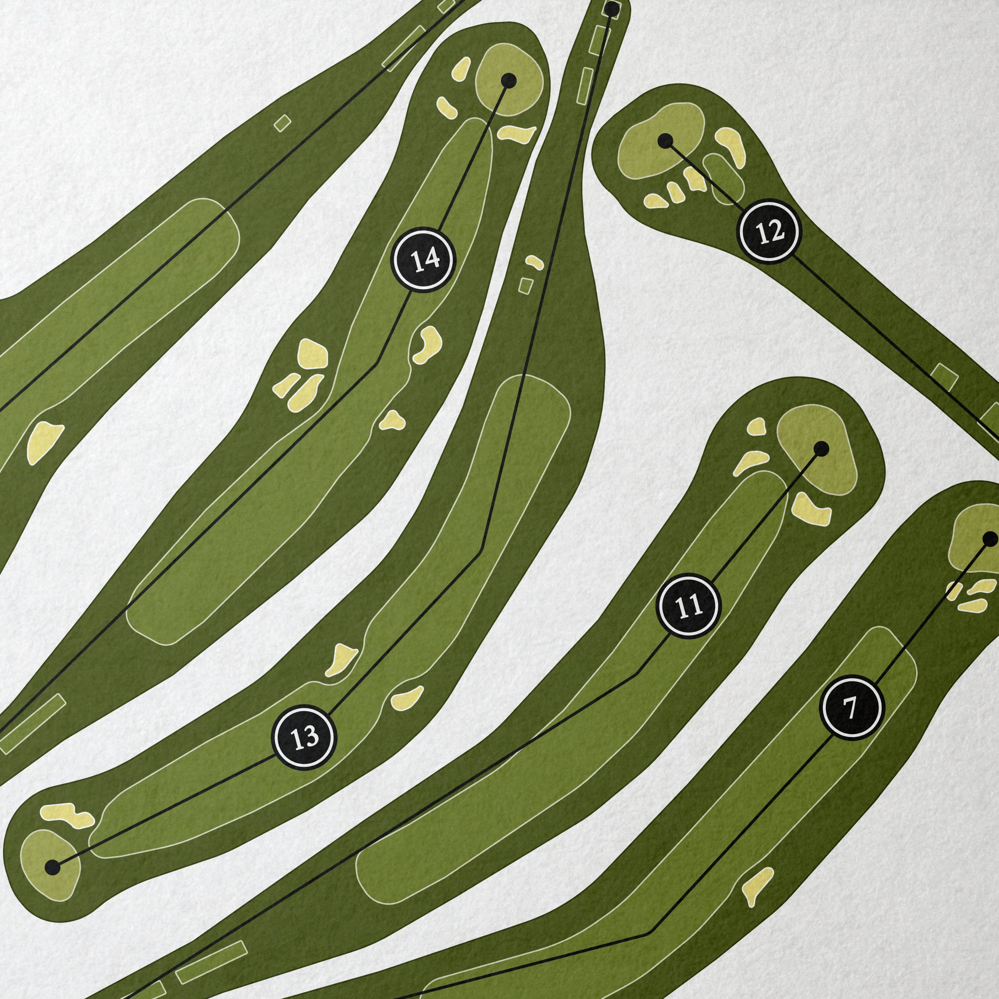 The Broadmoor Golf Club - East Course | Golf Course Map | Close+Up