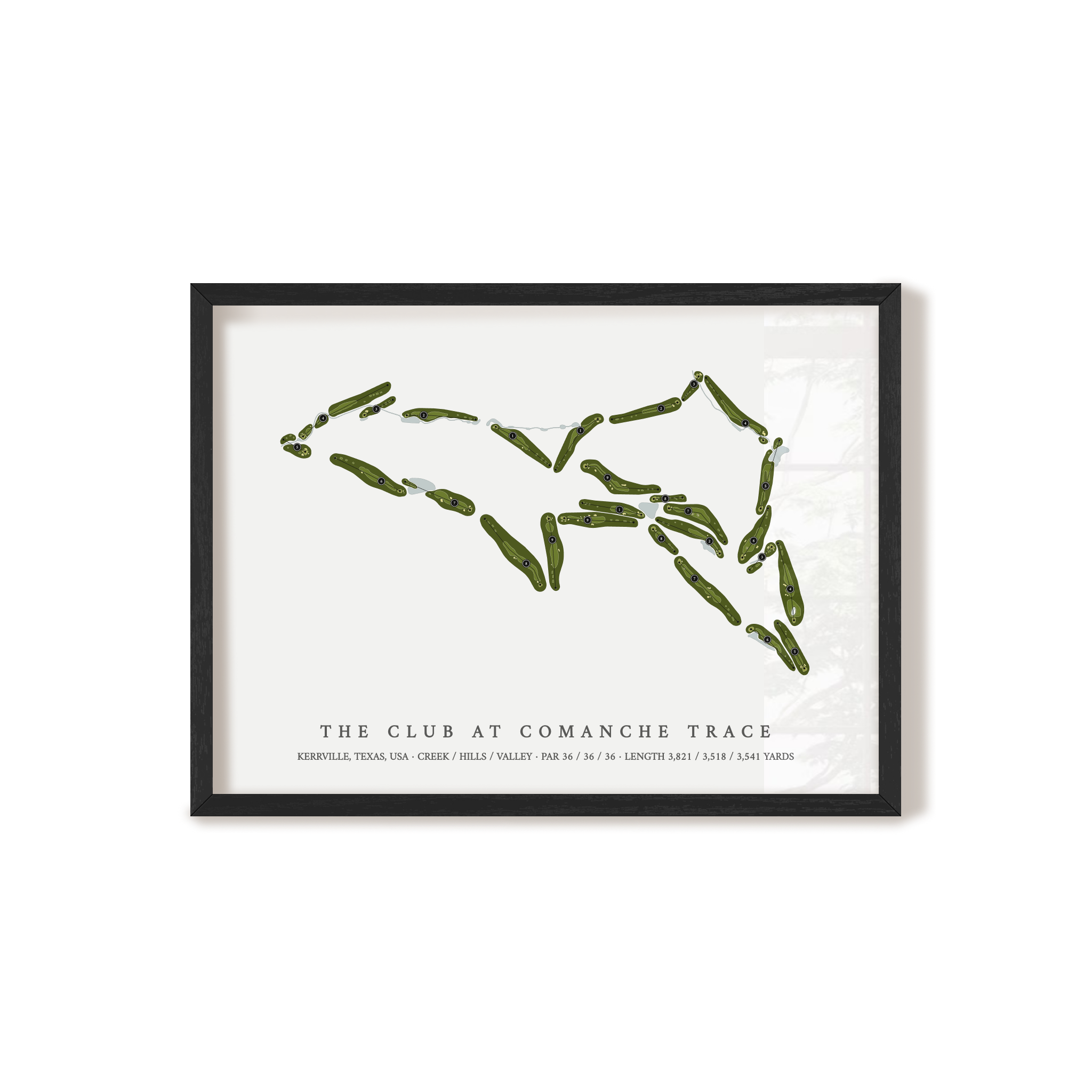 The Club At Comanche Trace | Golf Course Print | Black+Frame