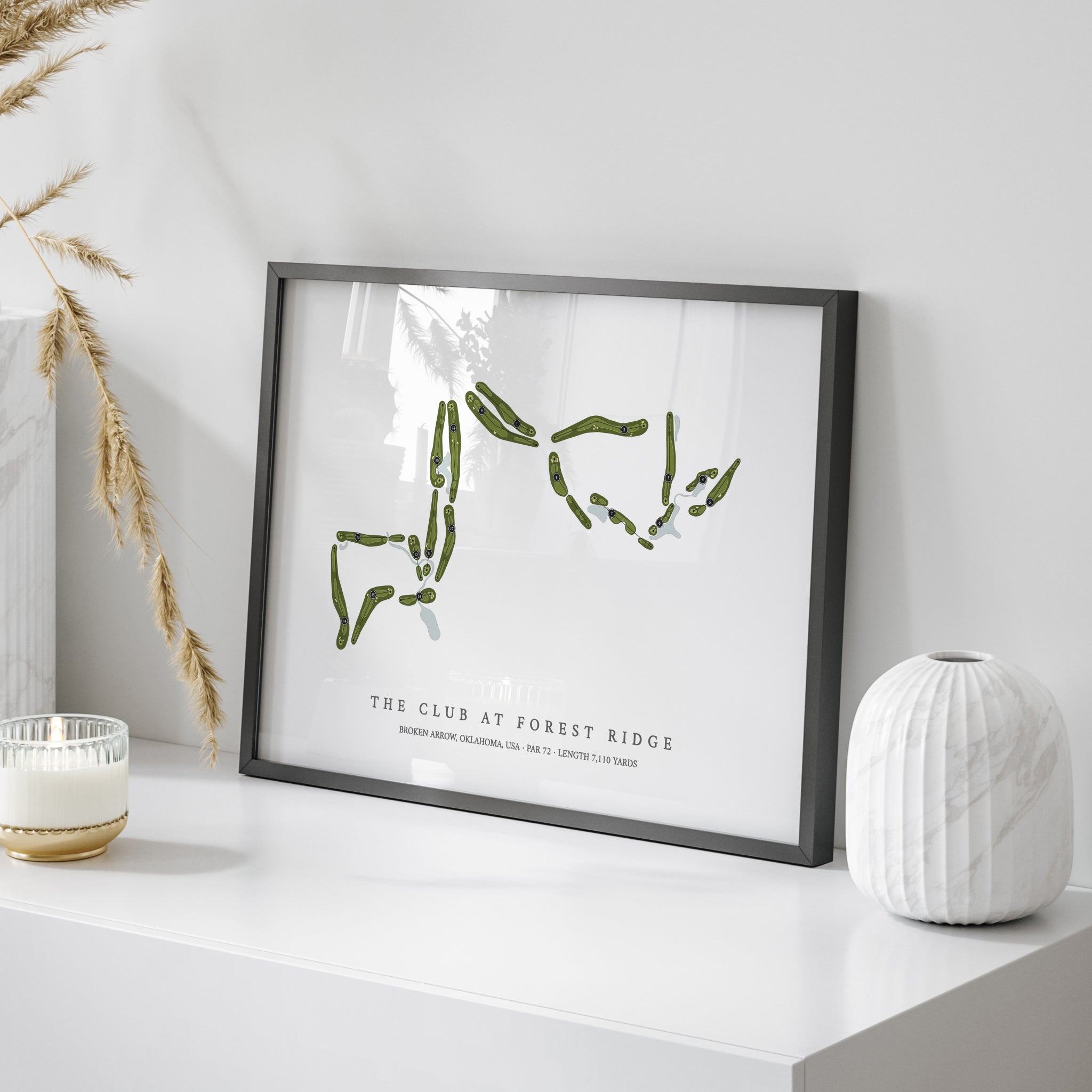 The Club at Forest Ridge | Golf Course Map | On+Table