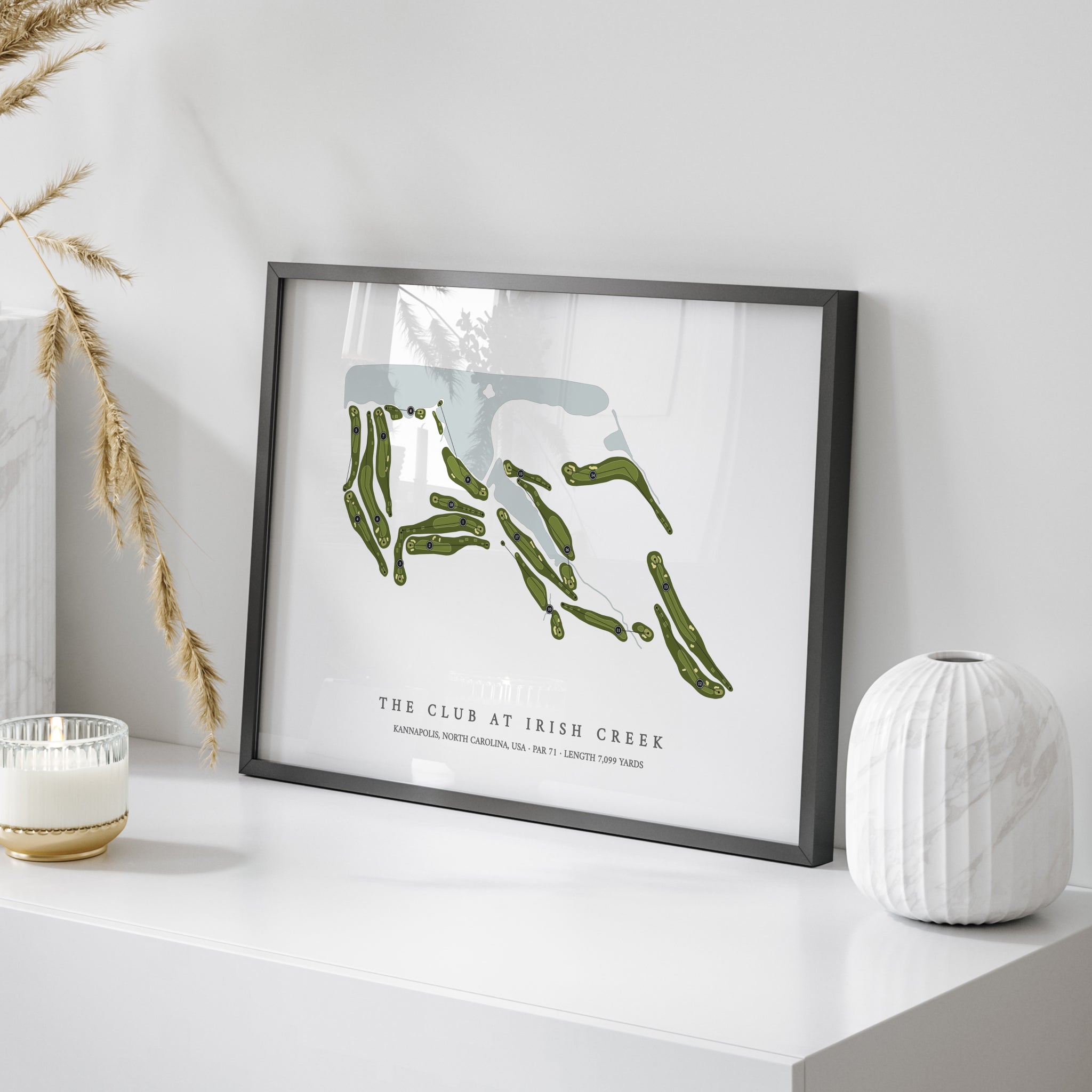 The Club at Irish Creek | Golf Course Map | On+Table