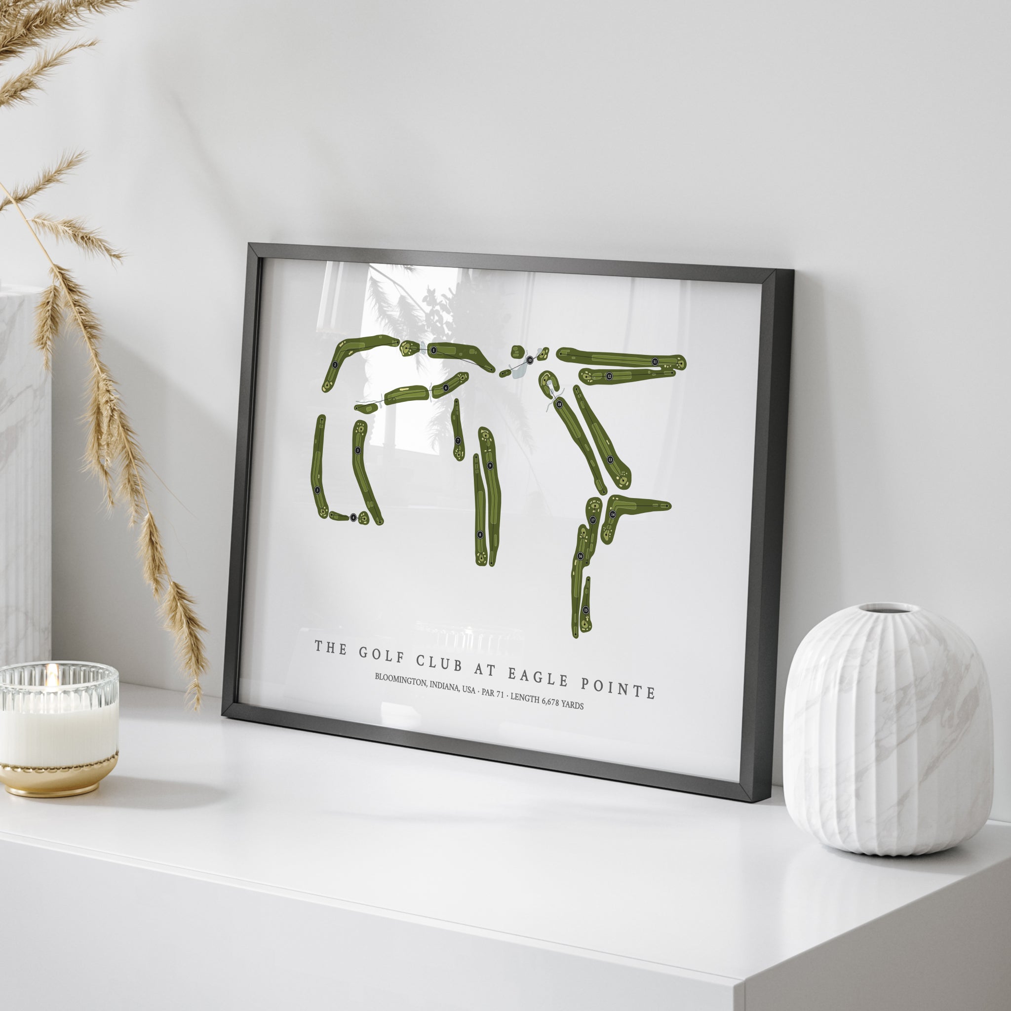The Golf Club at Eagle Pointe | Golf Course Map | On+Table