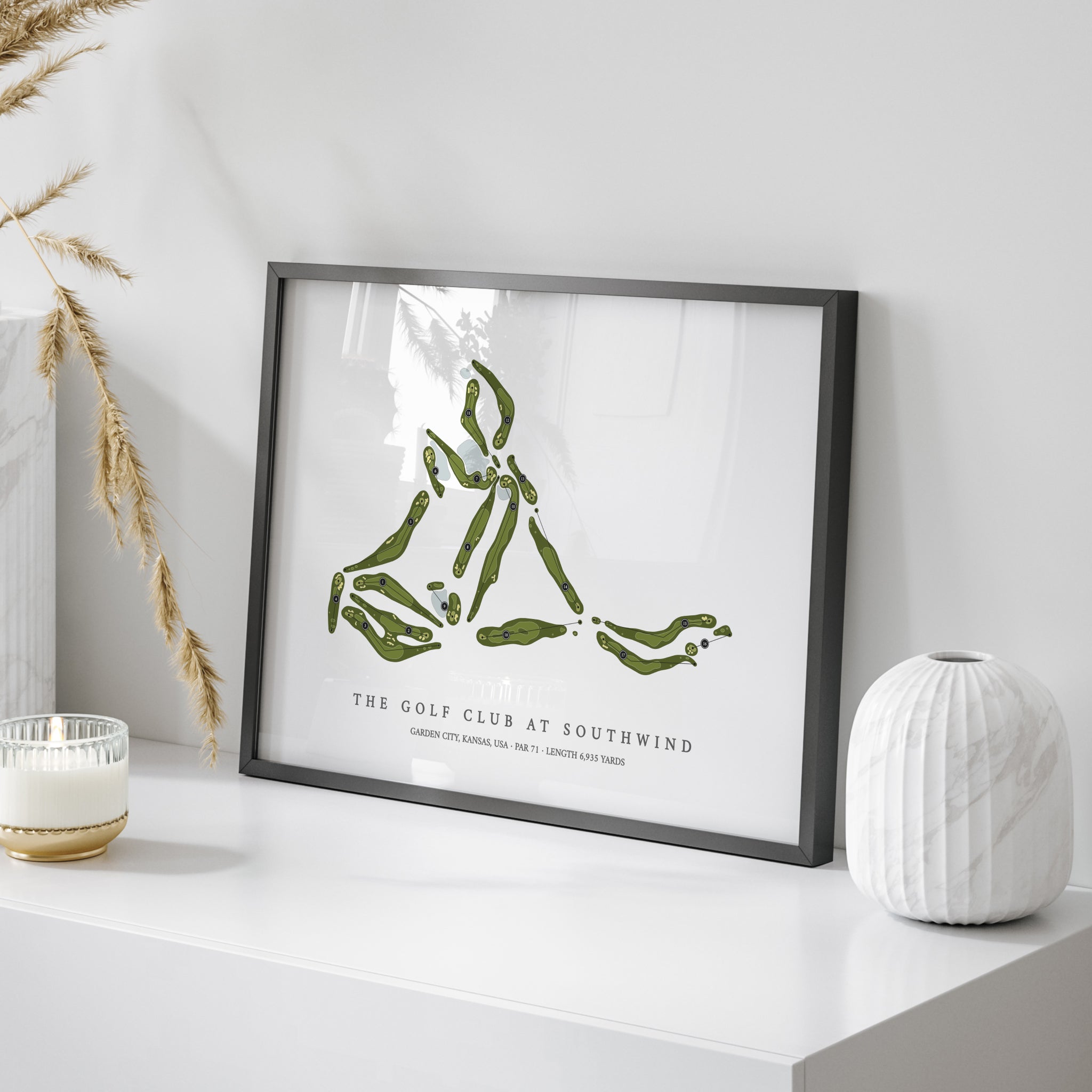 The Golf Club at Southwind | Golf Course Map | On+Table