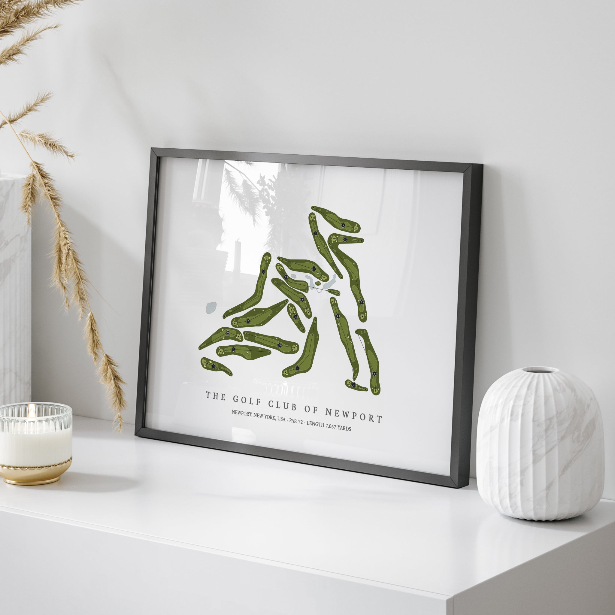 The Golf Club of Newport | Golf Course Map | On+Table