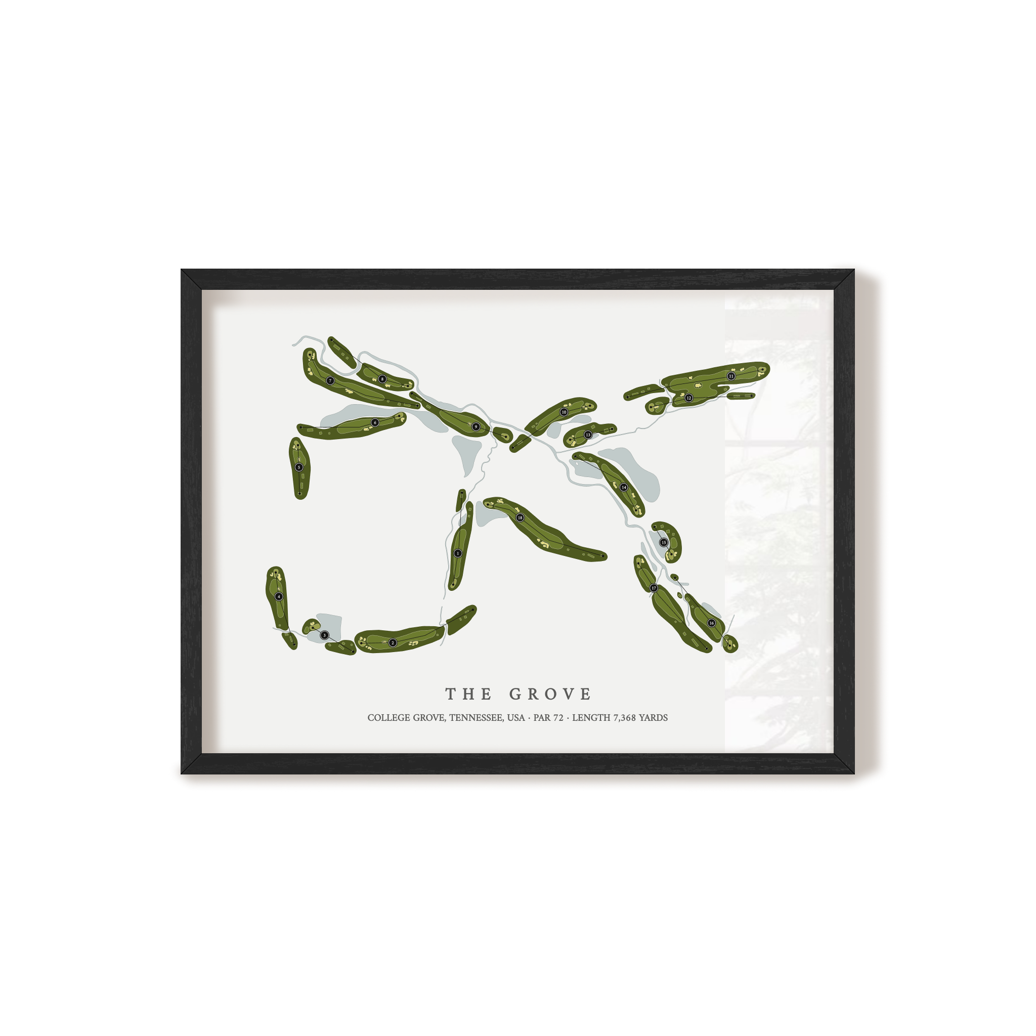 The Grove | Golf Course Print | Black+Frame