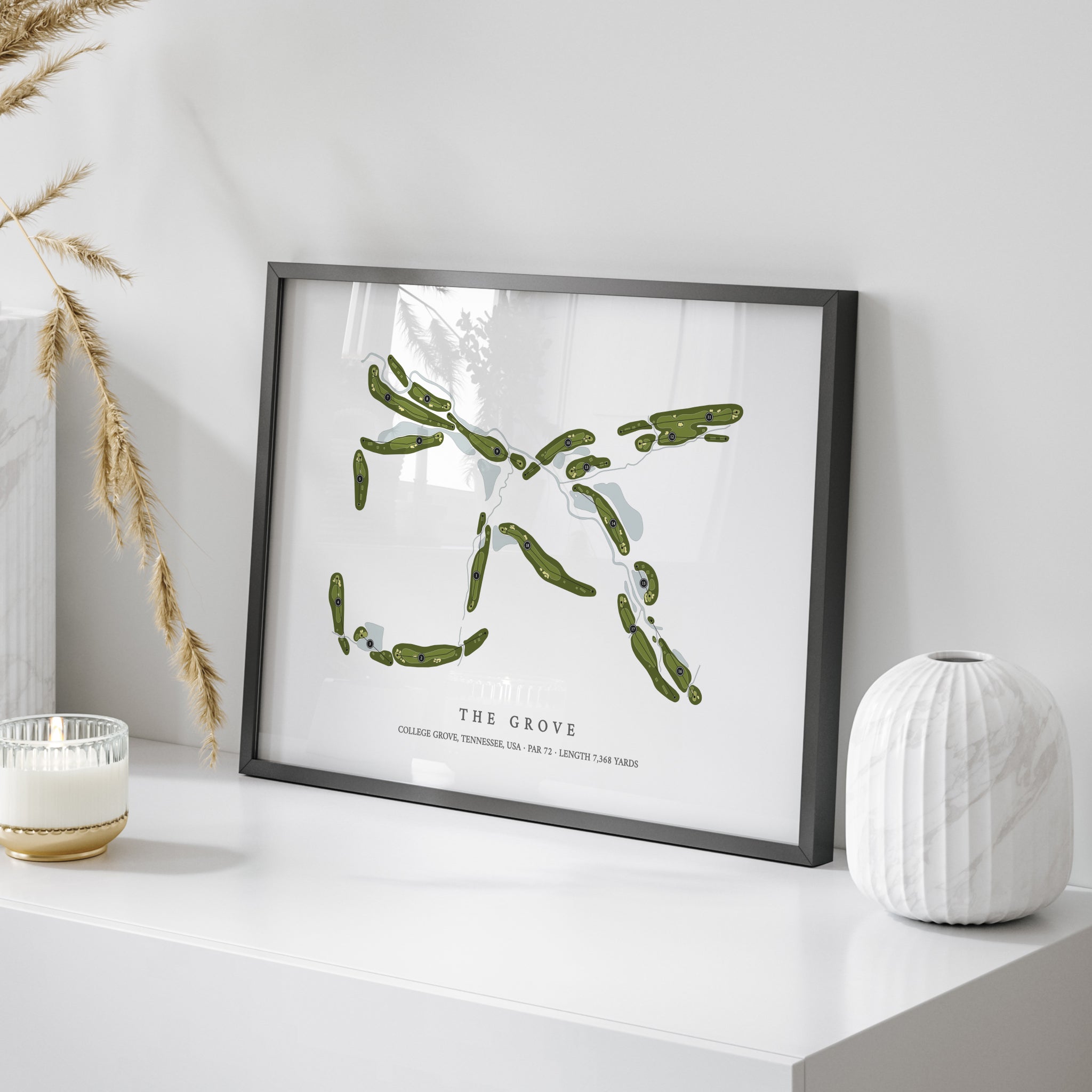 The Grove | Golf Course Print | On+Table