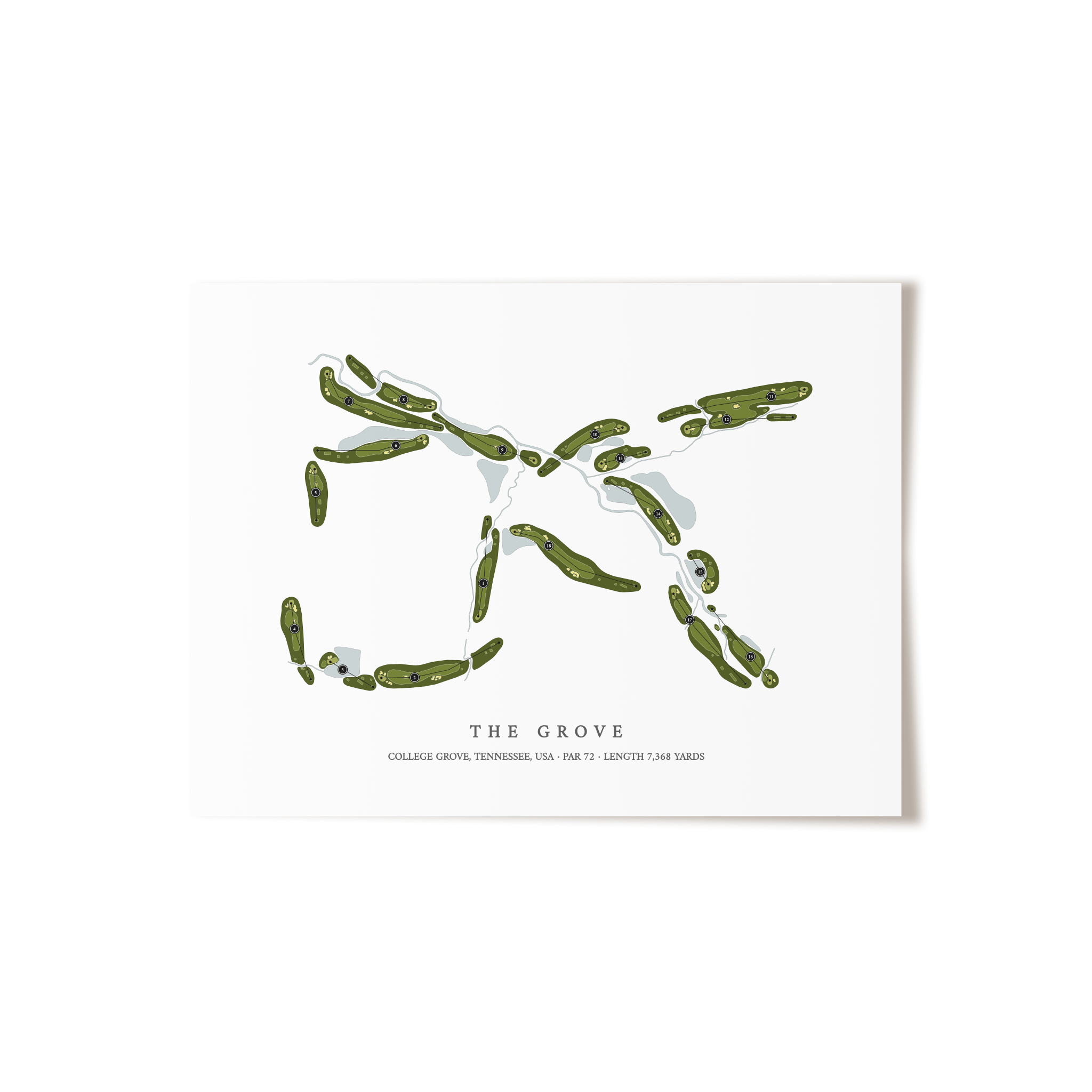 The Grove | Golf Course Print | Unframed