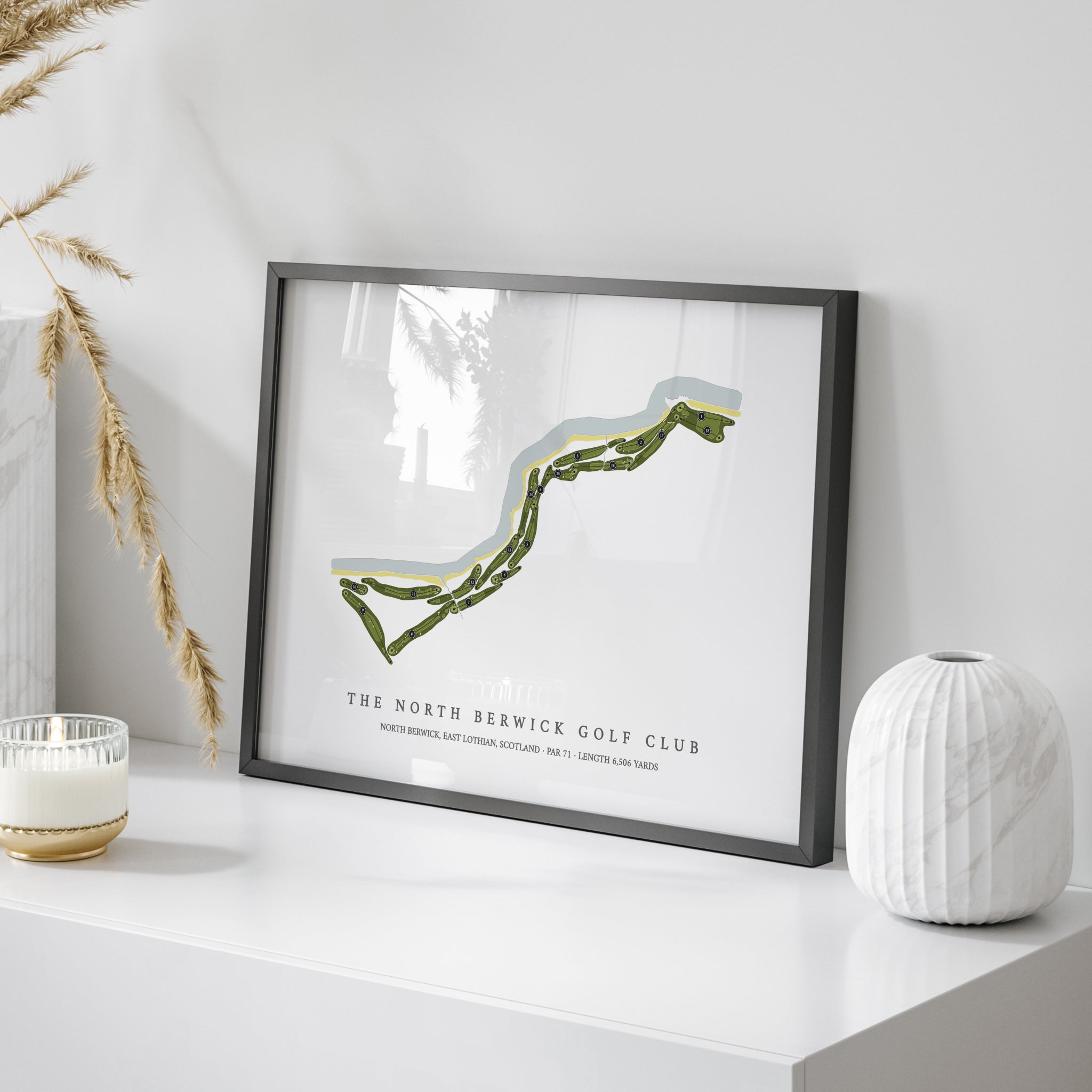 The North Berwick Golf Club | Golf Course Print | On+Table