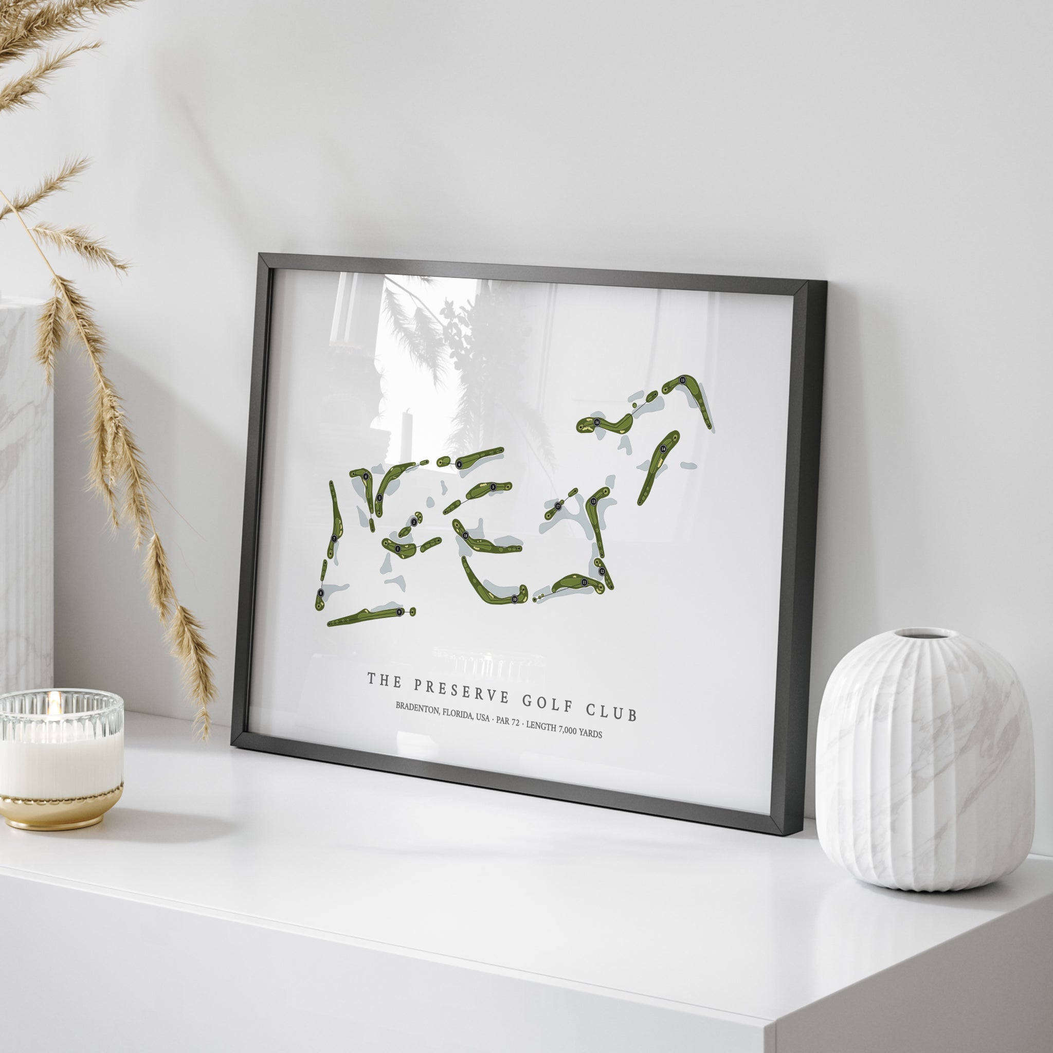 The Preserve Golf Club | Golf Course Map | On+Table