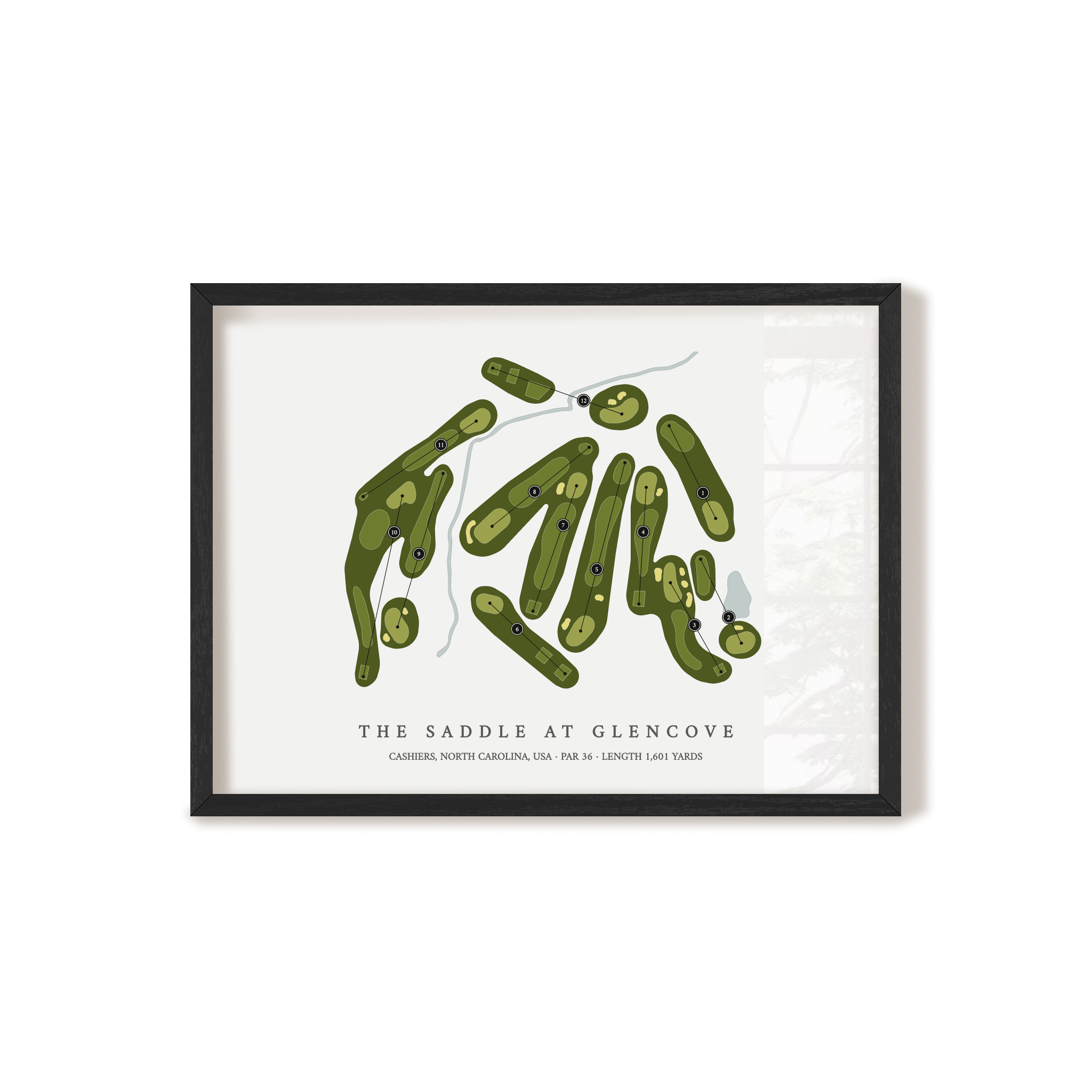 The Saddle at GlenCove | Golf Course Print | Black+Frame
